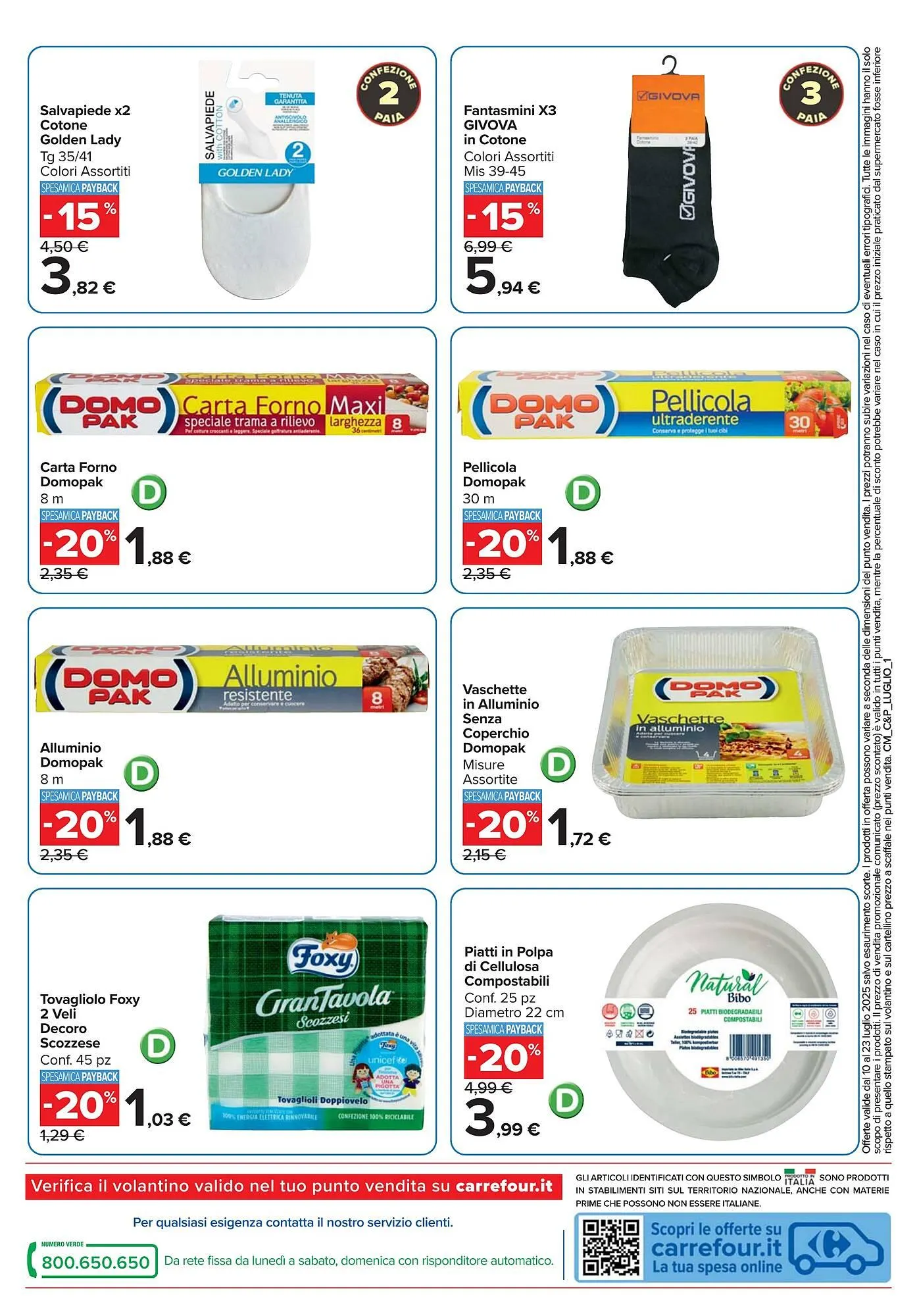 Volantino Carrefour Market da 10 luglio a 23 luglio di 2025 - Pagina del volantino 16