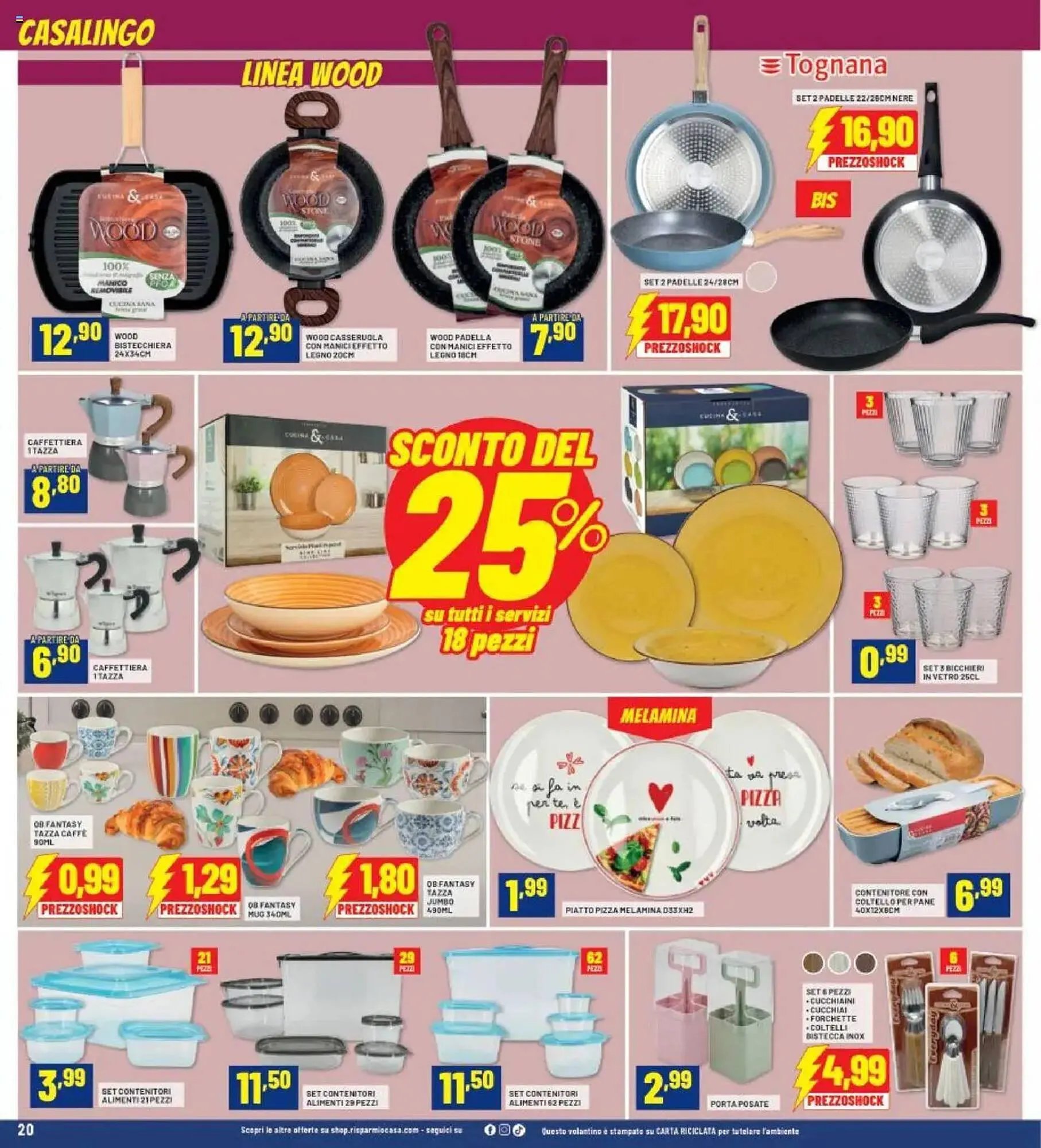 Volantino Risparmio Casa da 28 agosto a 13 settembre di 2025 - Pagina del volantino 20