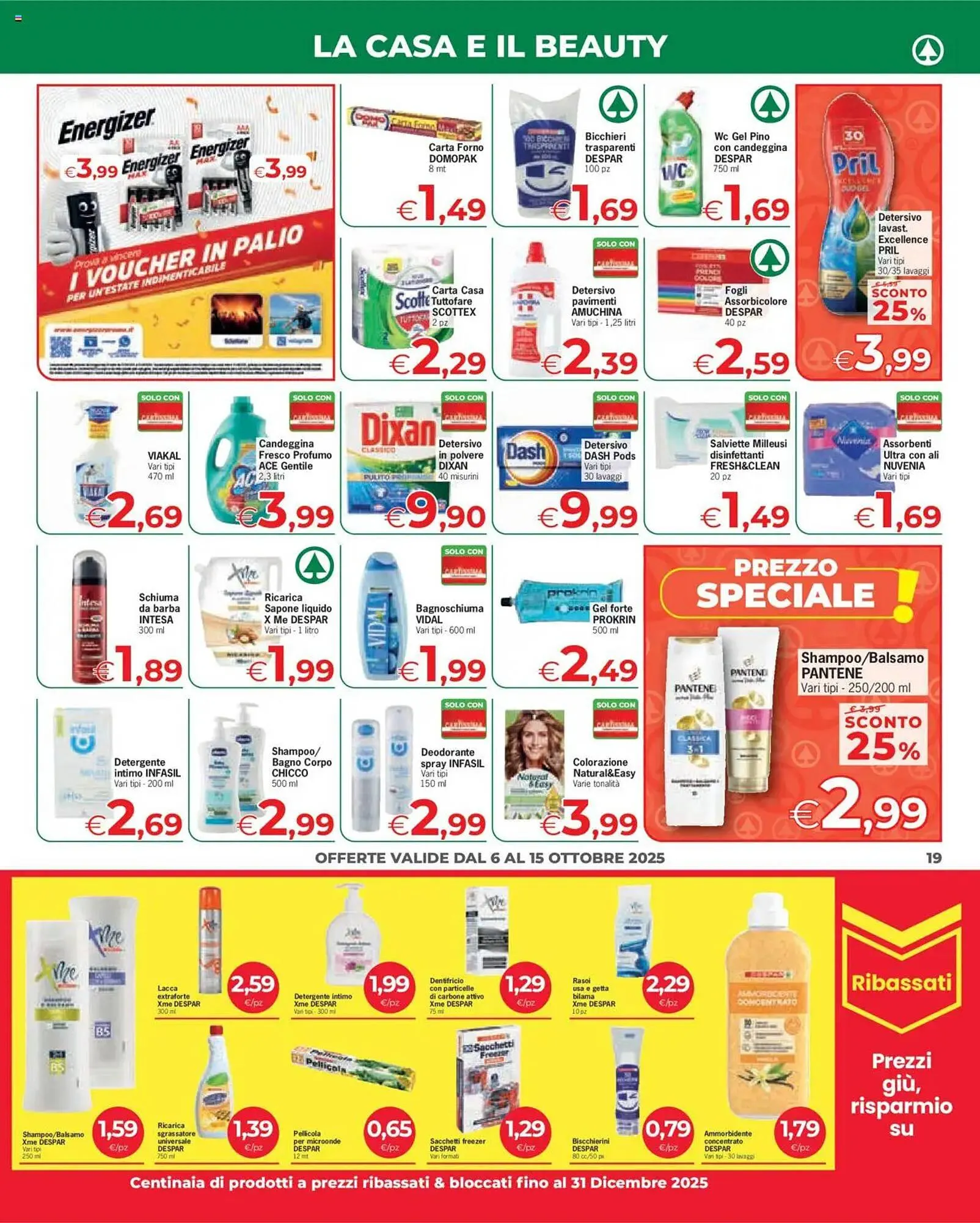 Volantino Eurospar da 6 ottobre a 15 ottobre di 2025 - Pagina del volantino 19