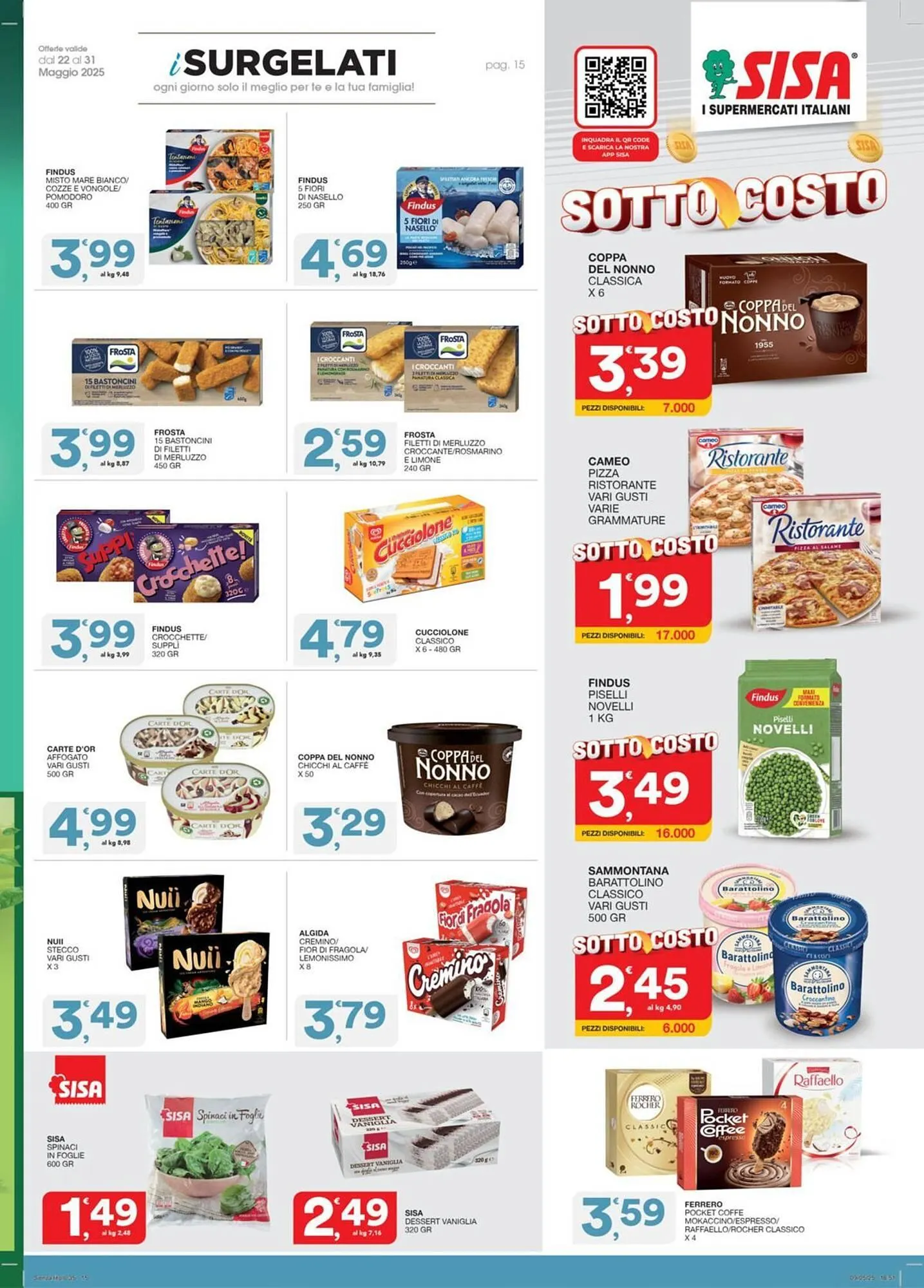 Volantino Sisa da 22 maggio a 31 maggio di 2025 - Pagina del volantino 15