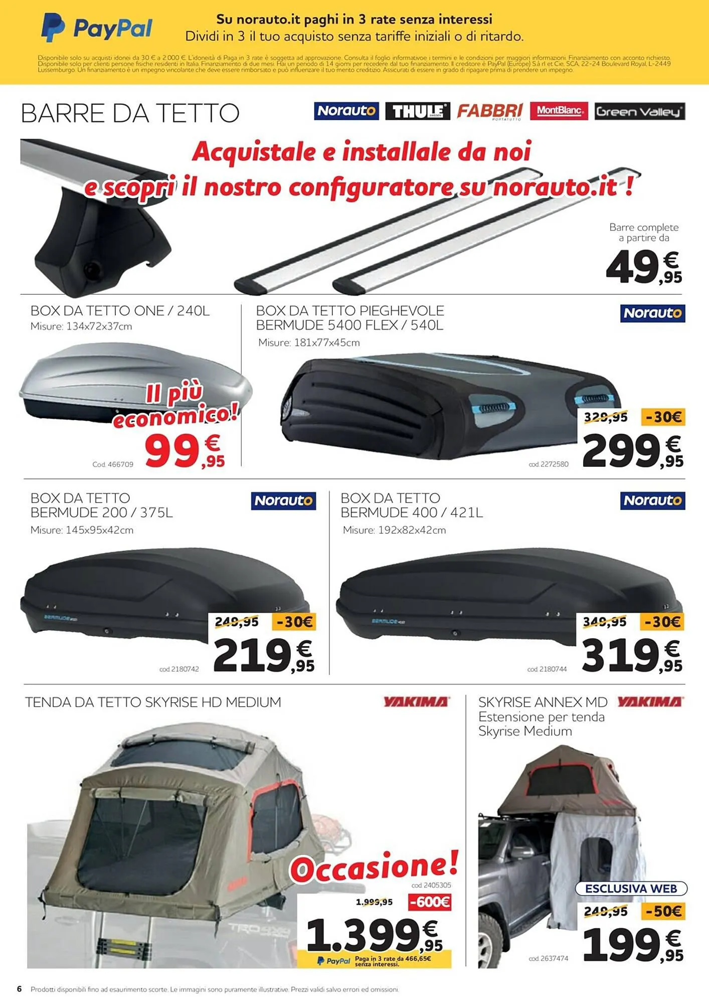 Volantino Norauto da 27 luglio a 30 agosto di 2023 - Pagina del volantino 6