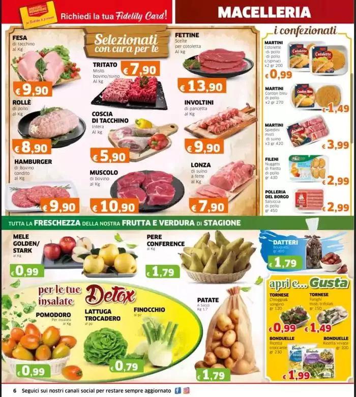 Dove tutto costa meno! da 18 marzo a 31 marzo di 2025 - Pagina del volantino 6