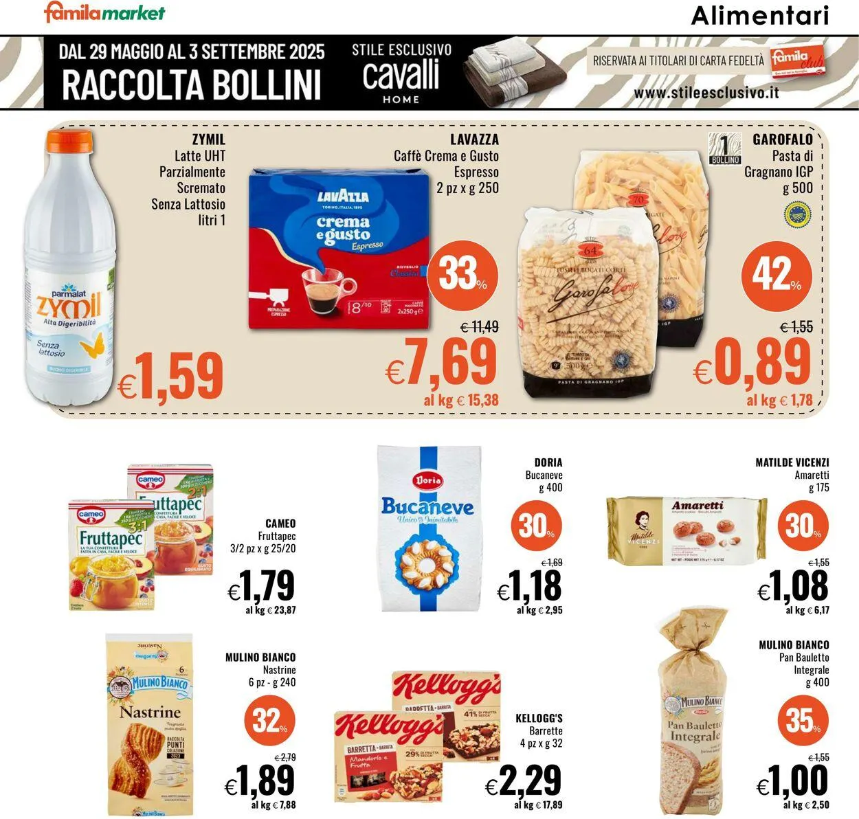 Famila Volantino attuale da 5 giugno a 18 giugno di 2025 - Pagina del volantino 8