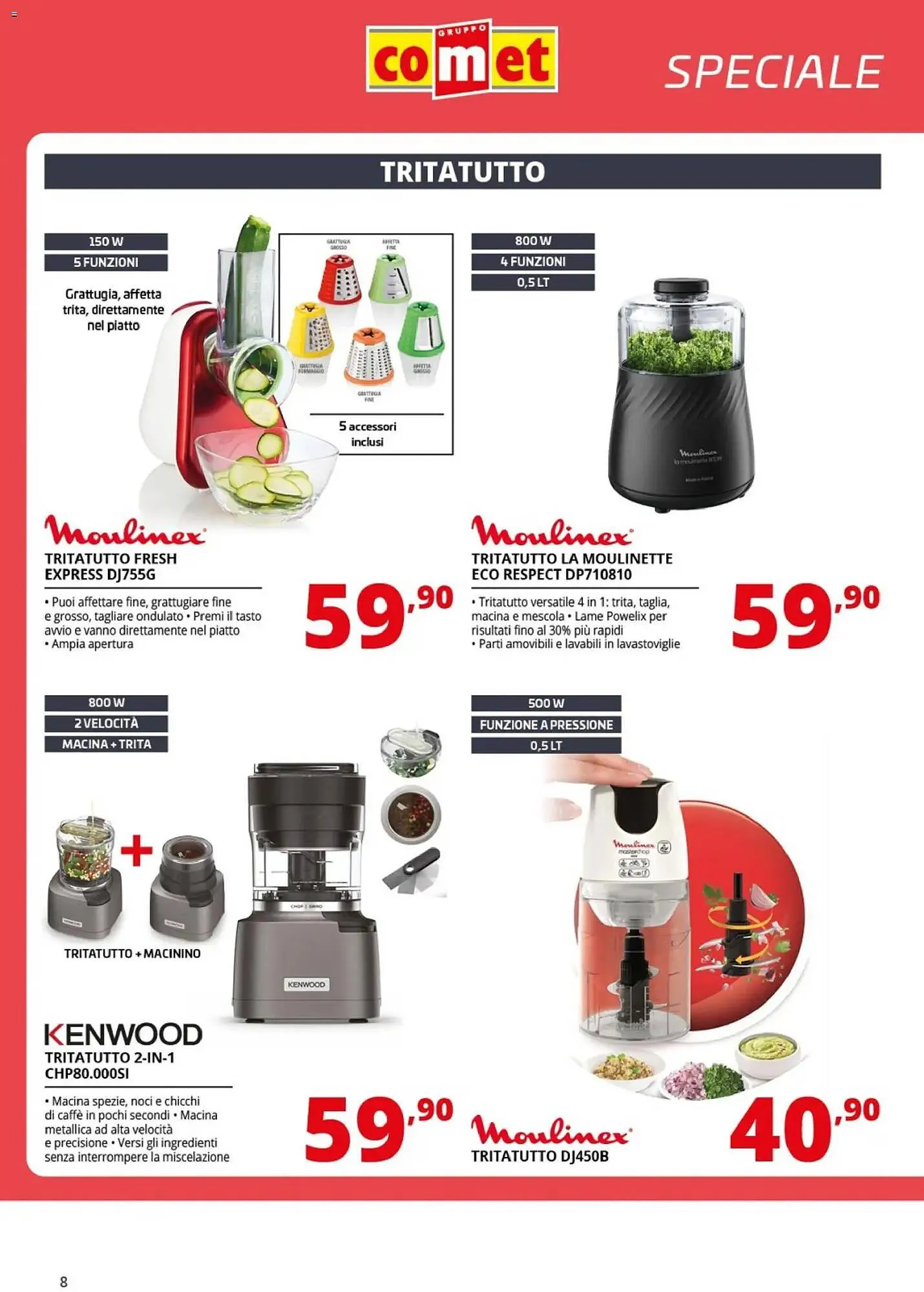 Volantino Comet da 19 febbraio a 4 marzo di 2026 - Pagina del volantino 8