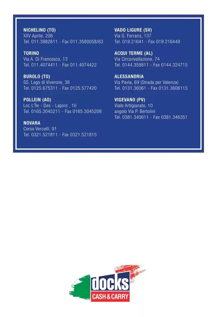 Dehors da 22 aprile a 30 settembre di 2025 - Pagina del volantino 5