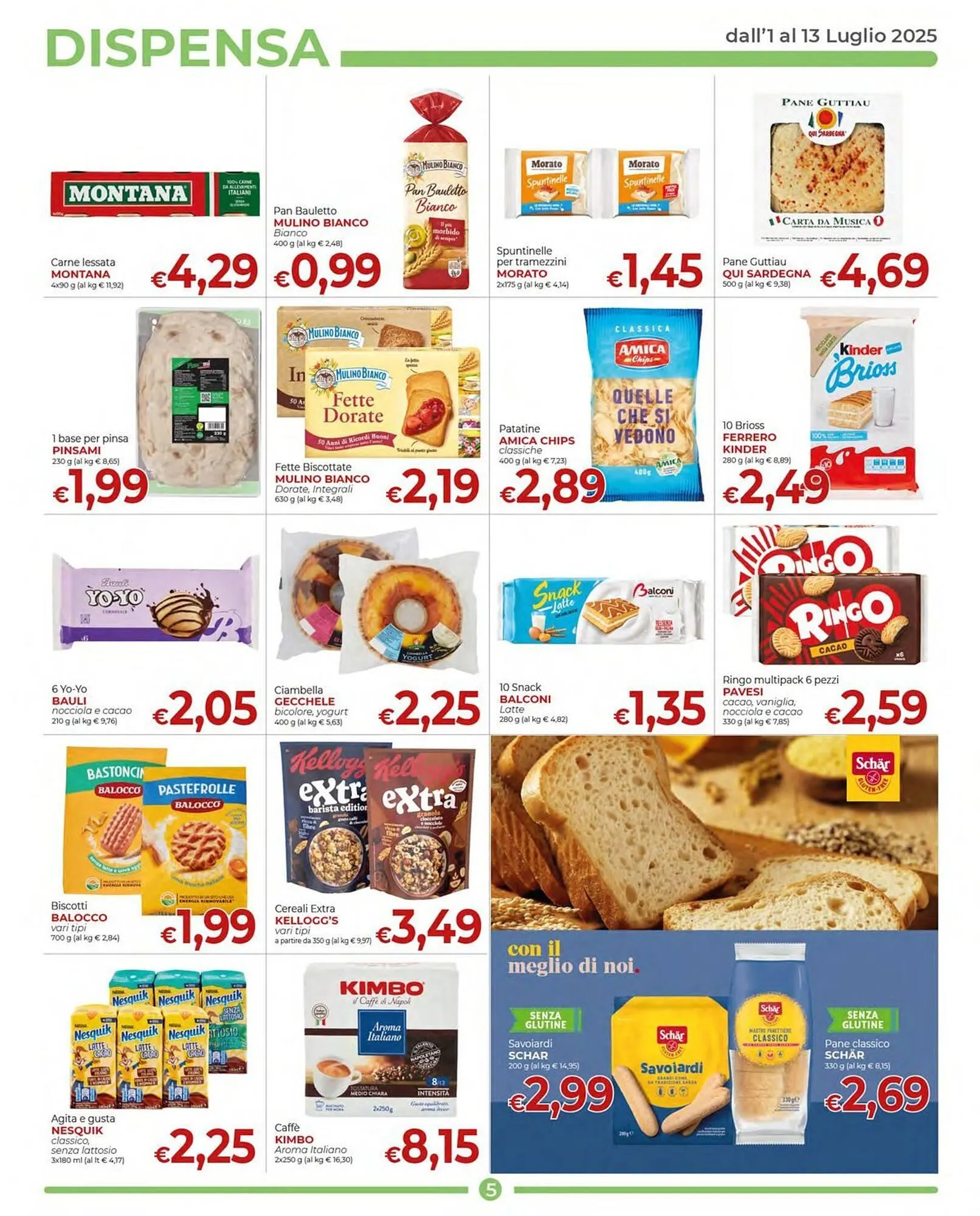 Volantino Supermercati Nonna Isa da 1 luglio a 13 luglio di 2025 - Pagina del volantino 5