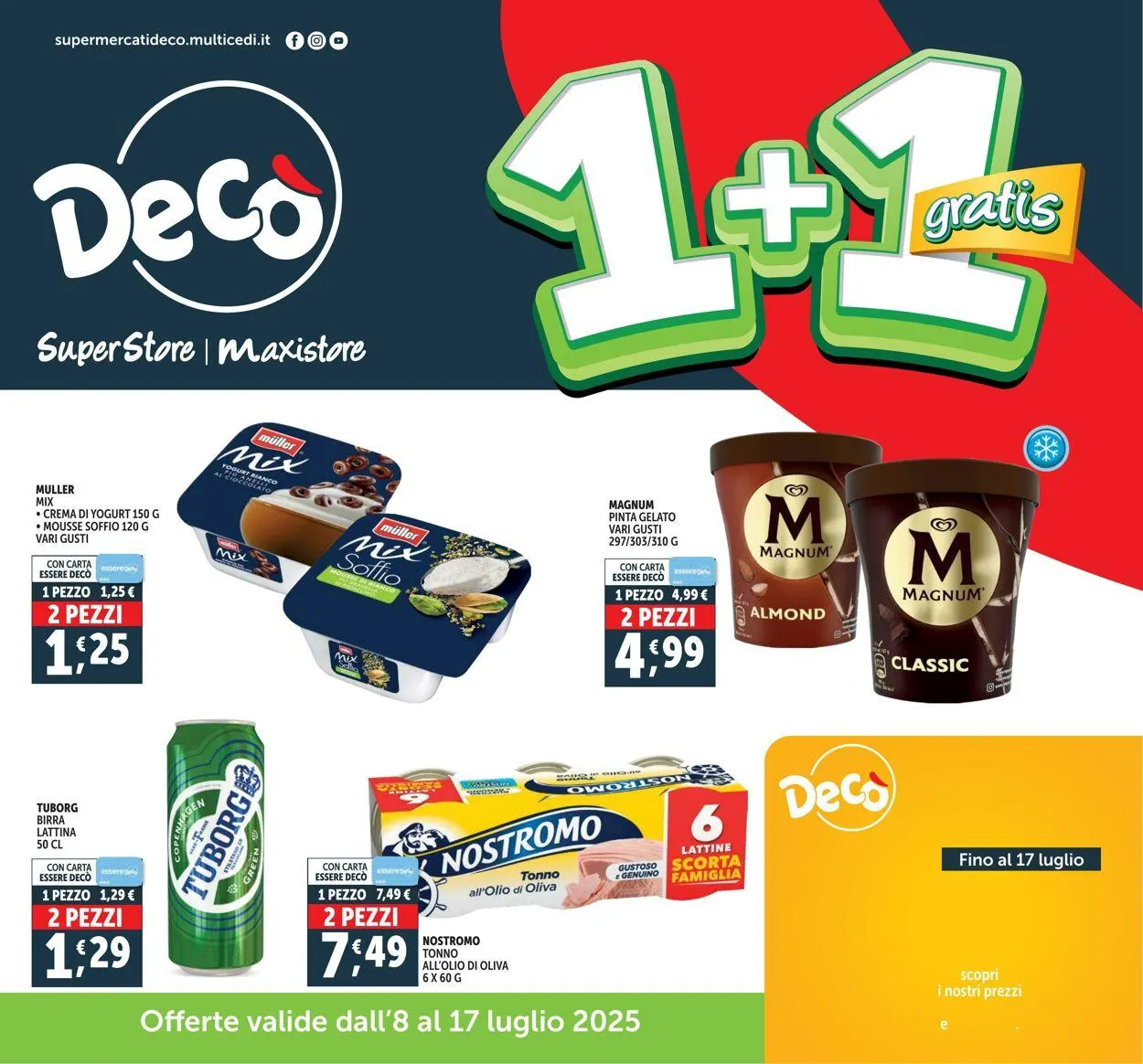 Deco Volantino attuale da 13 luglio a 27 luglio di 2025 - Pagina del volantino 1