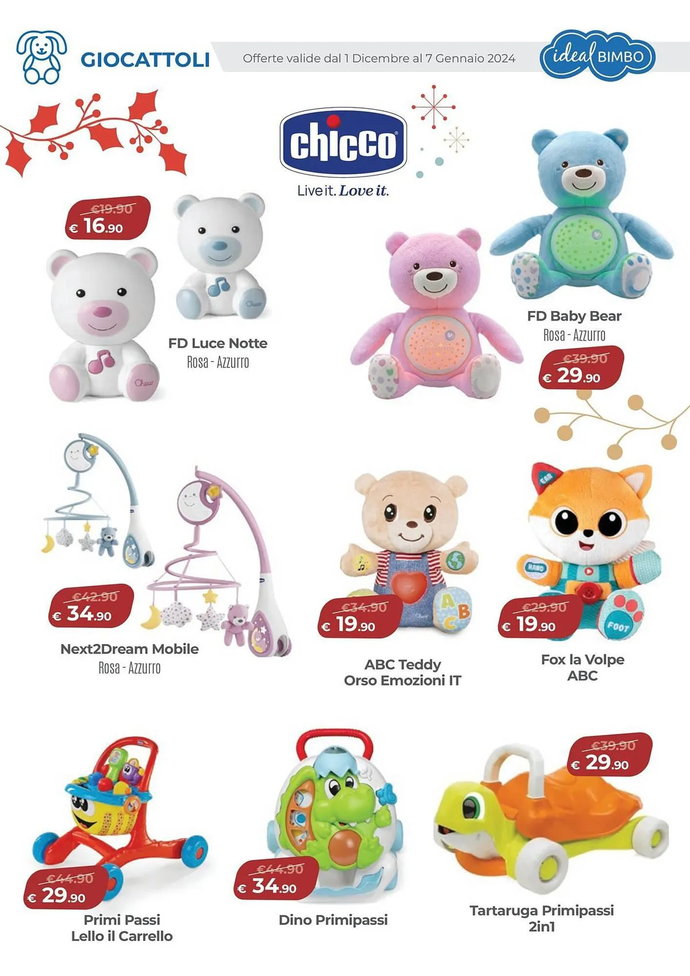 Volantino Ideal Bimbo da 1 dicembre a 7 gennaio di 2024 - Pagina del volantino 9