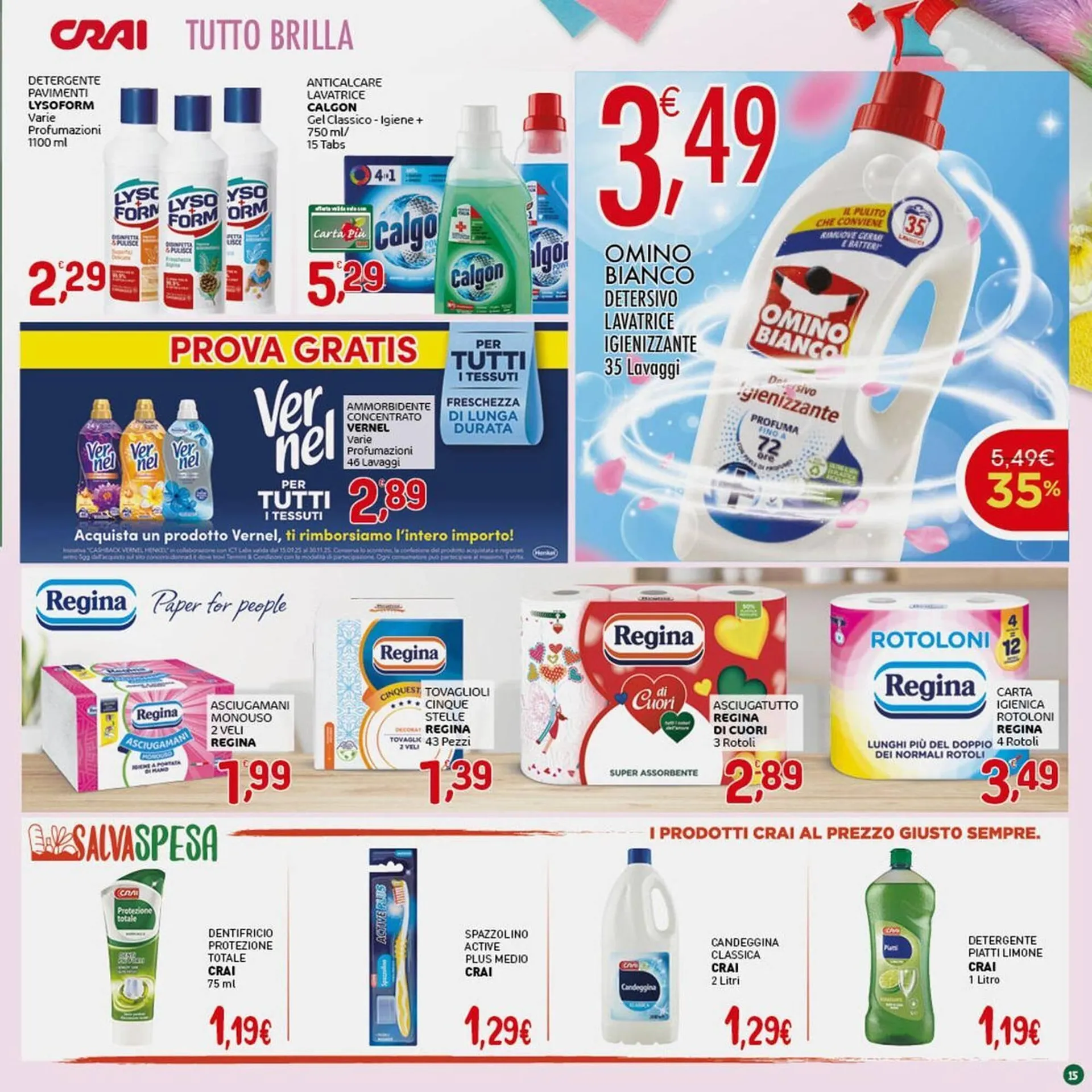 Volantino Crai da 13 novembre a 23 novembre di 2025 - Pagina del volantino 15