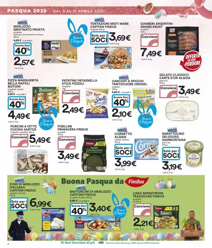 40 prodotti al 40% di sconto da 7 aprile a 21 aprile di 2025 - Pagina del volantino 18
