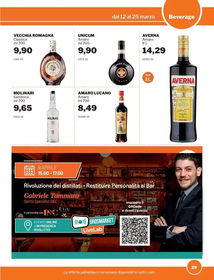 Volantino Food & Beverage da 12 marzo a 25 marzo di 2025 - Pagina del volantino 29