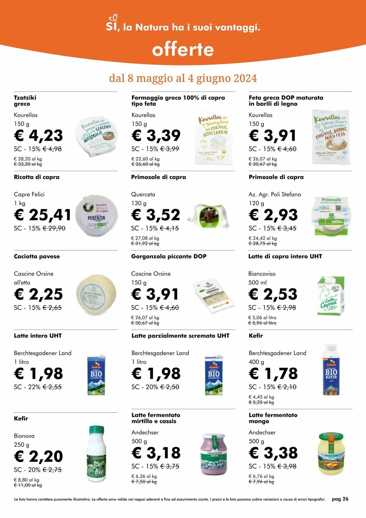 Natura Sì Volantino attuale da 7 maggio a 21 maggio di 2024 - Pagina del volantino 26