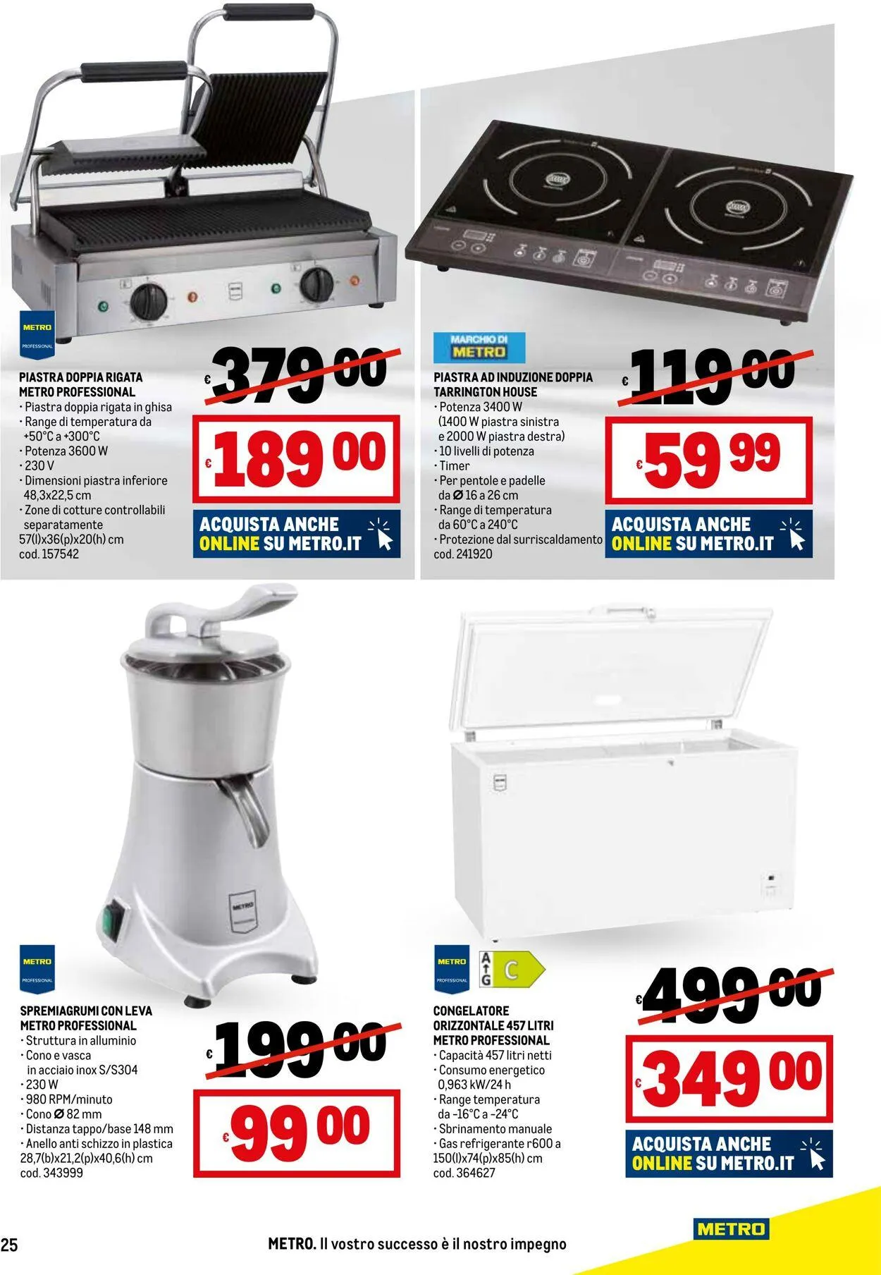 Metro Volantino attuale da 22 ottobre a 5 novembre di 2025 - Pagina del volantino 25