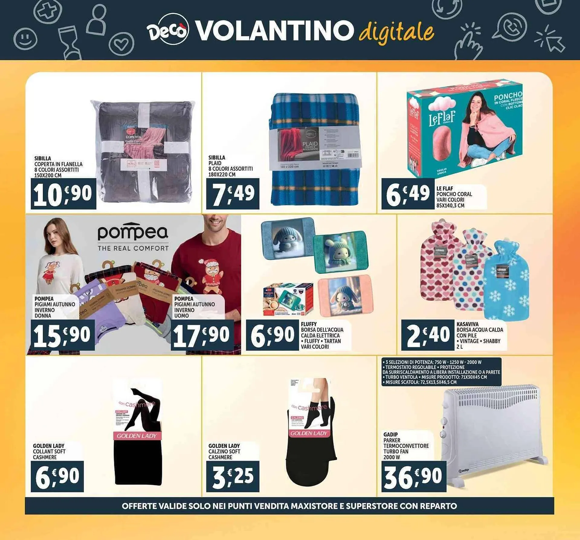Volantino Deco Maxistore da 7 novembre a 16 novembre di 2025 - Pagina del volantino 38