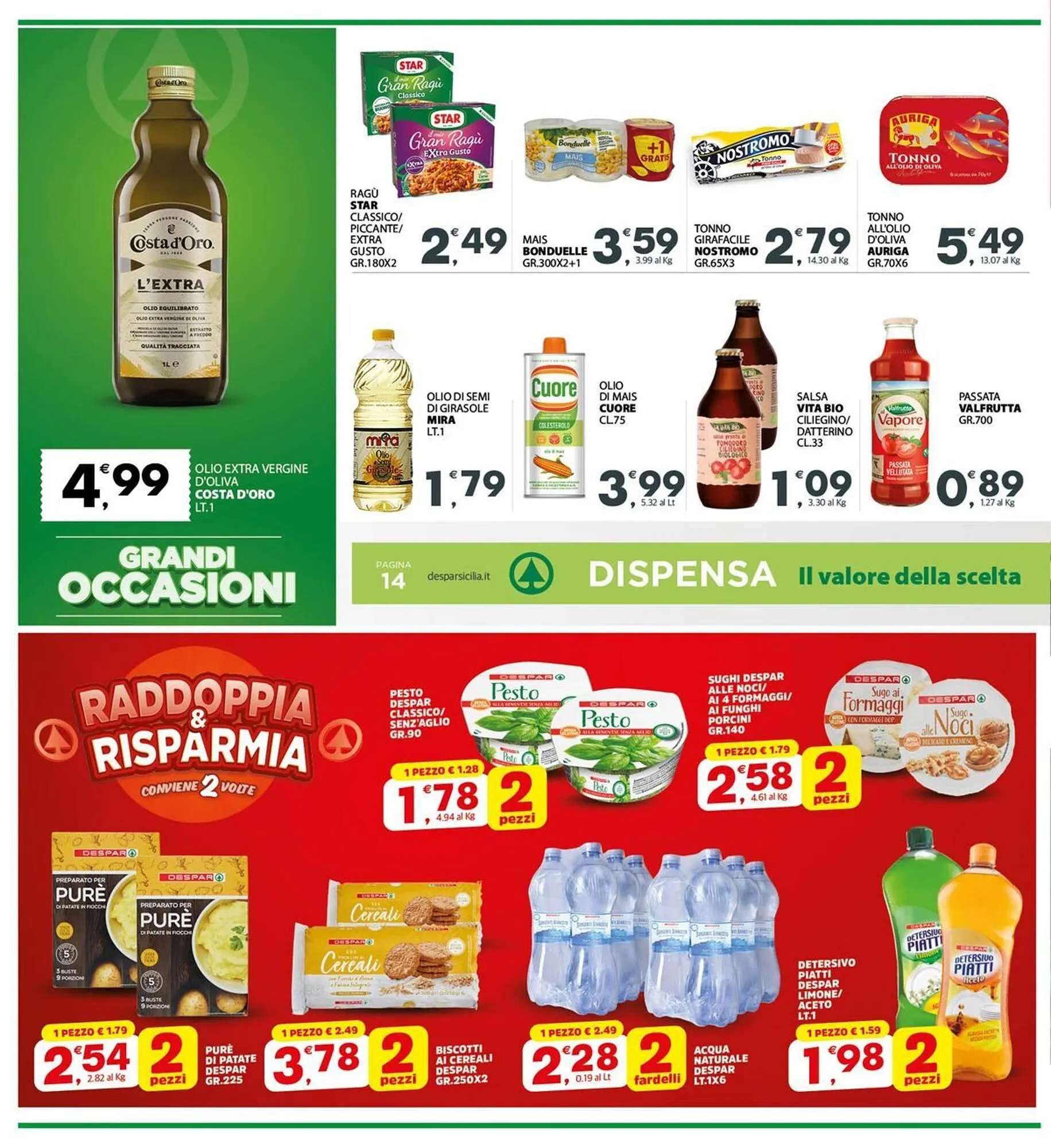 Volantino Despar da 20 ottobre a 29 ottobre di 2025 - Pagina del volantino 14
