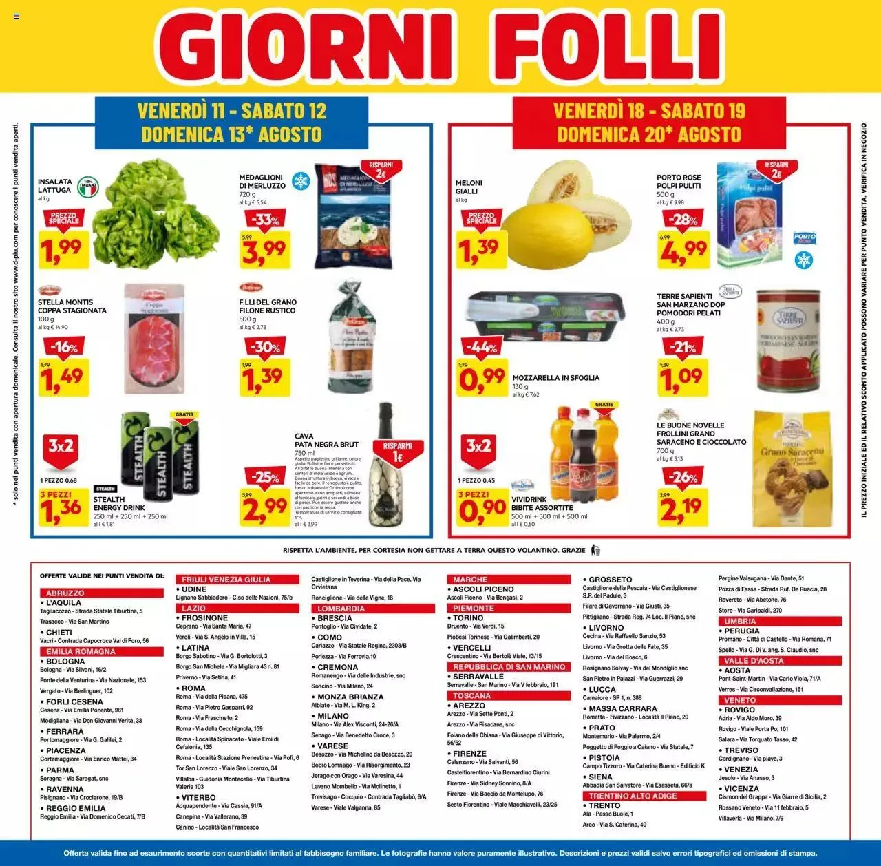 Volantino D Più da 7 agosto a 20 agosto di 2023 - Pagina del volantino 16