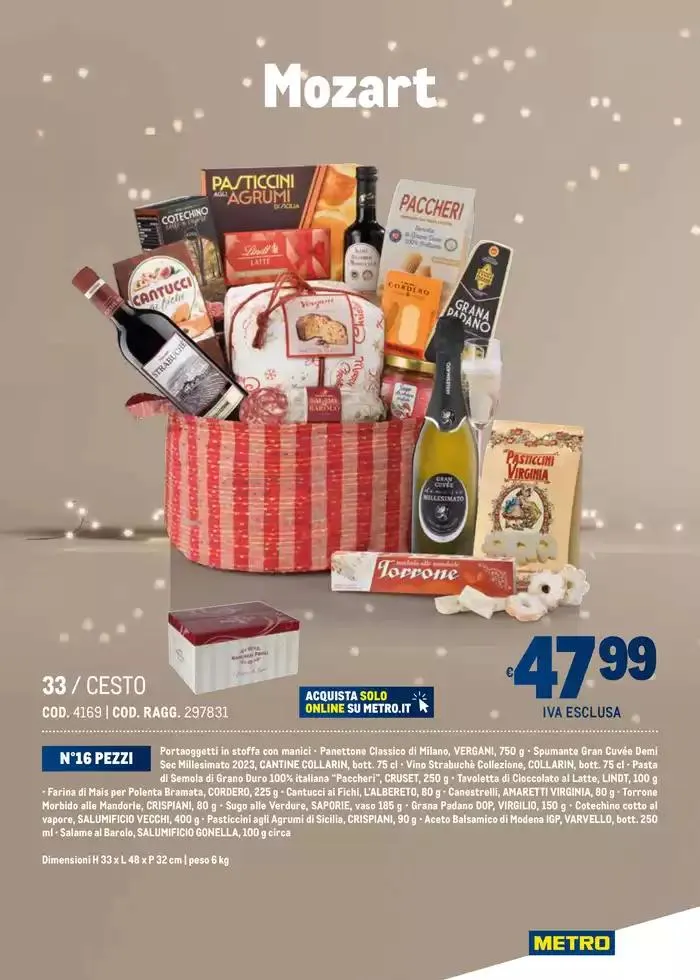 Cesti di Natale Ridotto da 4 novembre a 31 dicembre di 2024 - Pagina del volantino 25