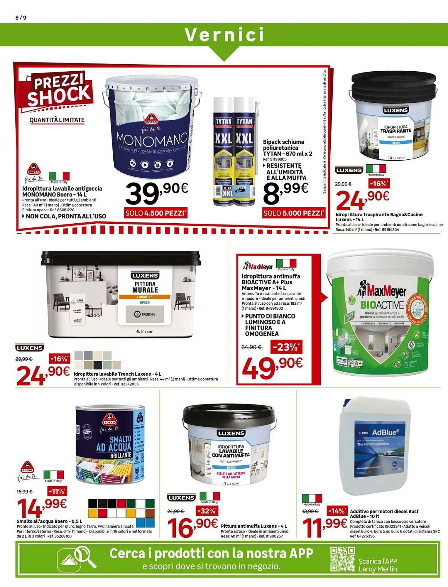 Volantino Leroy Merlin da 5 gennaio a 2 febbraio di 2026 - Pagina del volantino 8