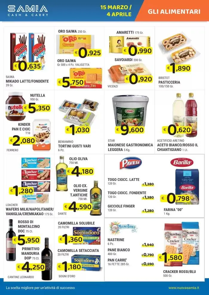 dal 15 MARZO al 4 APRILE da 15 marzo a 4 aprile di 2025 - Pagina del volantino 5