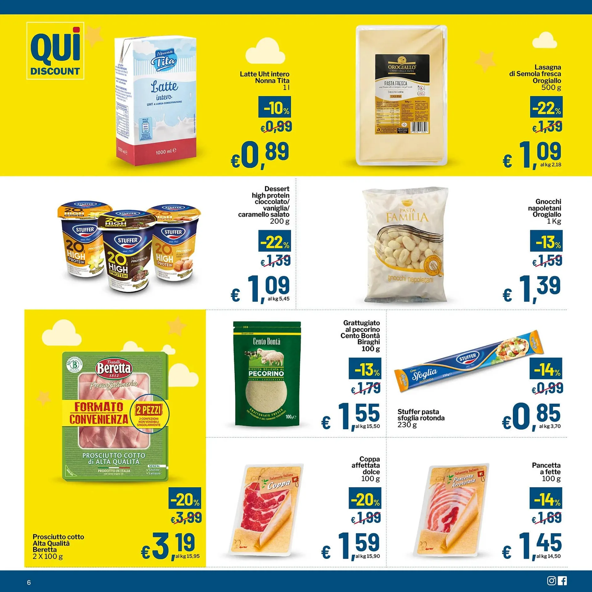Volantino Qui Discount da 29 dicembre a 6 gennaio di 2026 - Pagina del volantino 6