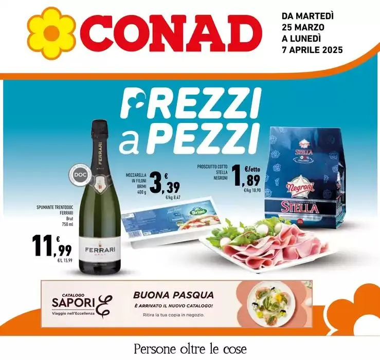 Prezzi a pezzi da 25 marzo a 7 aprile di 2025 - Pagina del volantino 1