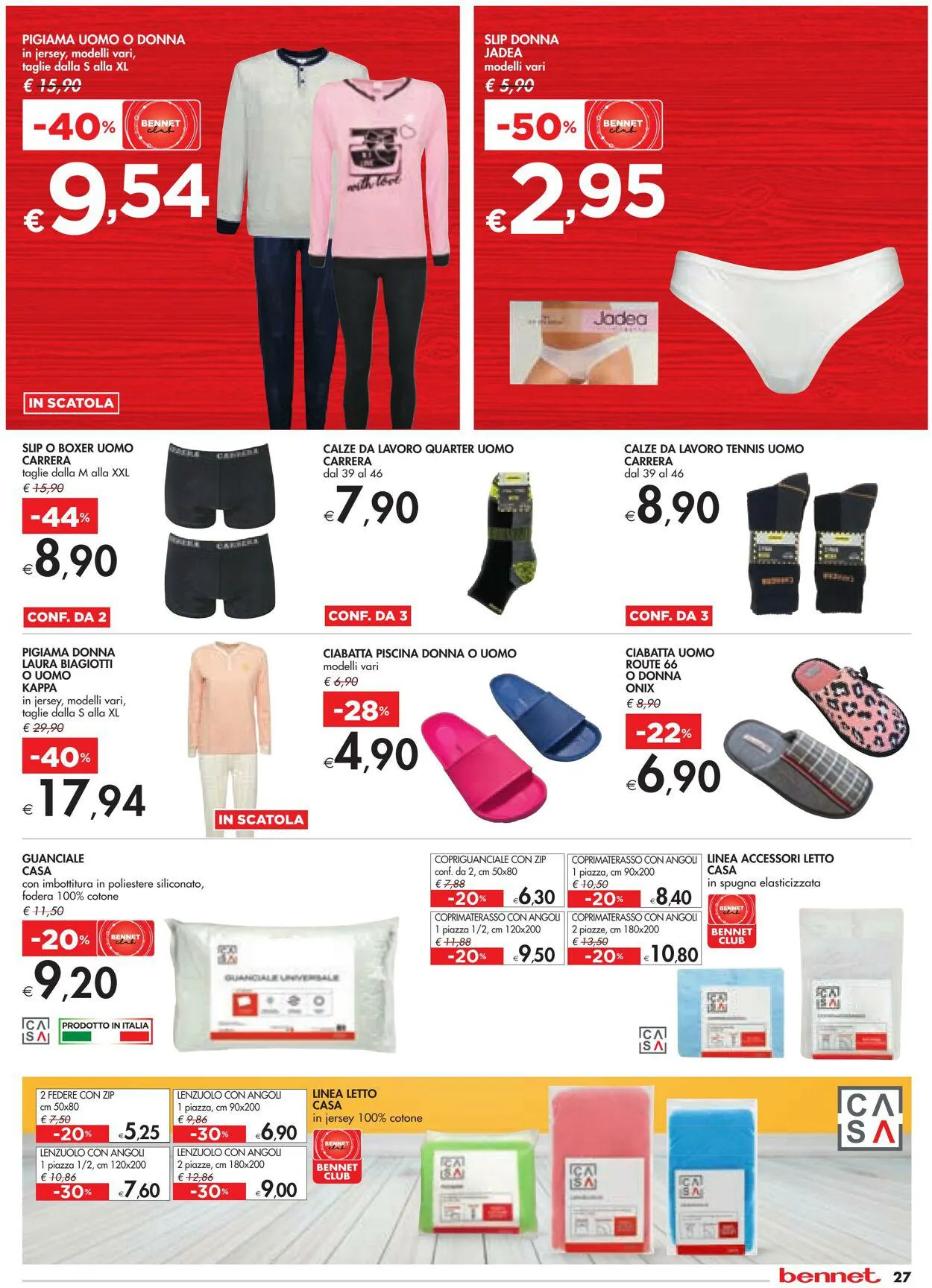 bennet Volantino attuale da 15 febbraio a 28 febbraio di 2024 - Pagina del volantino 27