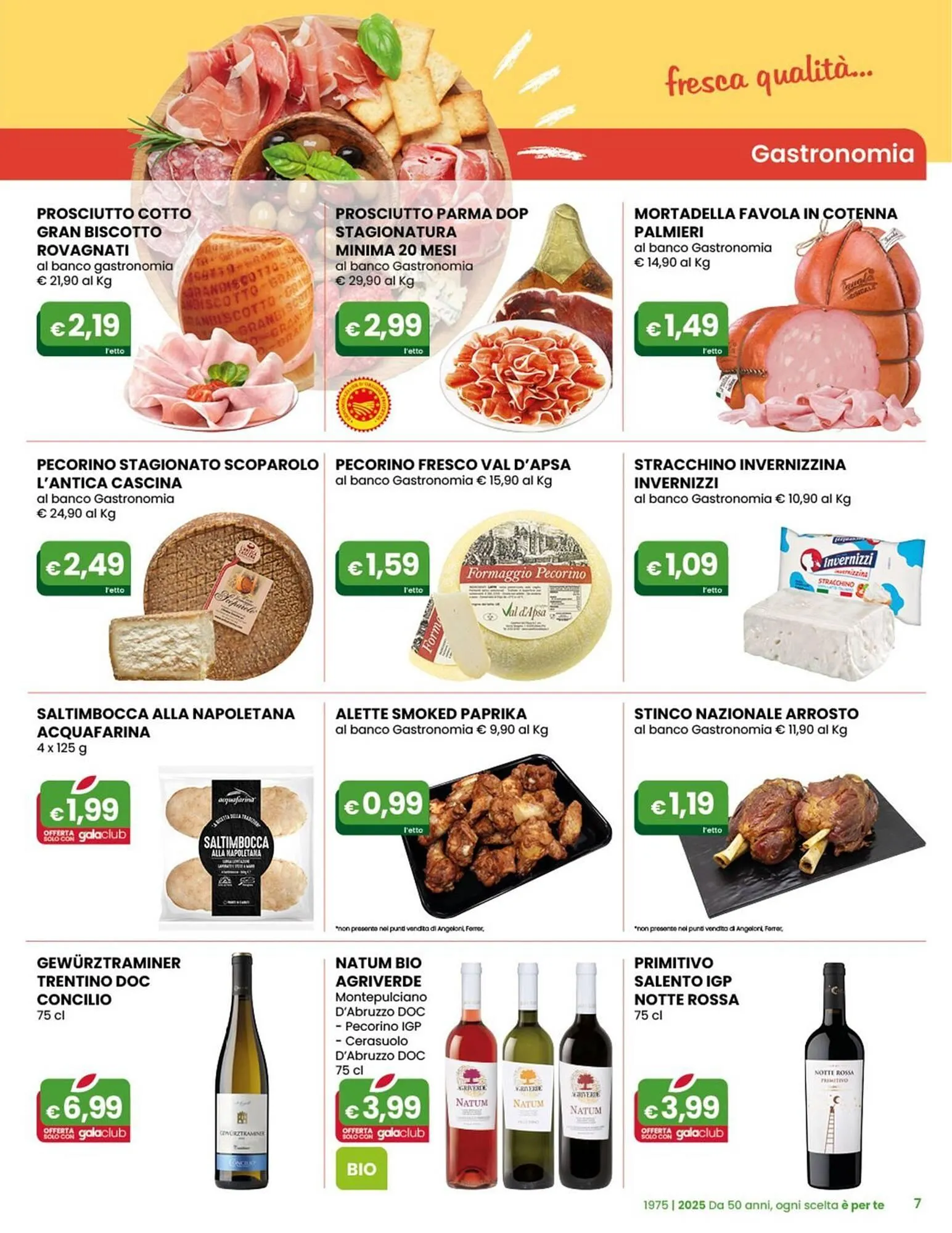 Volantino Gala Supermercati da 24 settembre a 7 ottobre di 2025 - Pagina del volantino 7