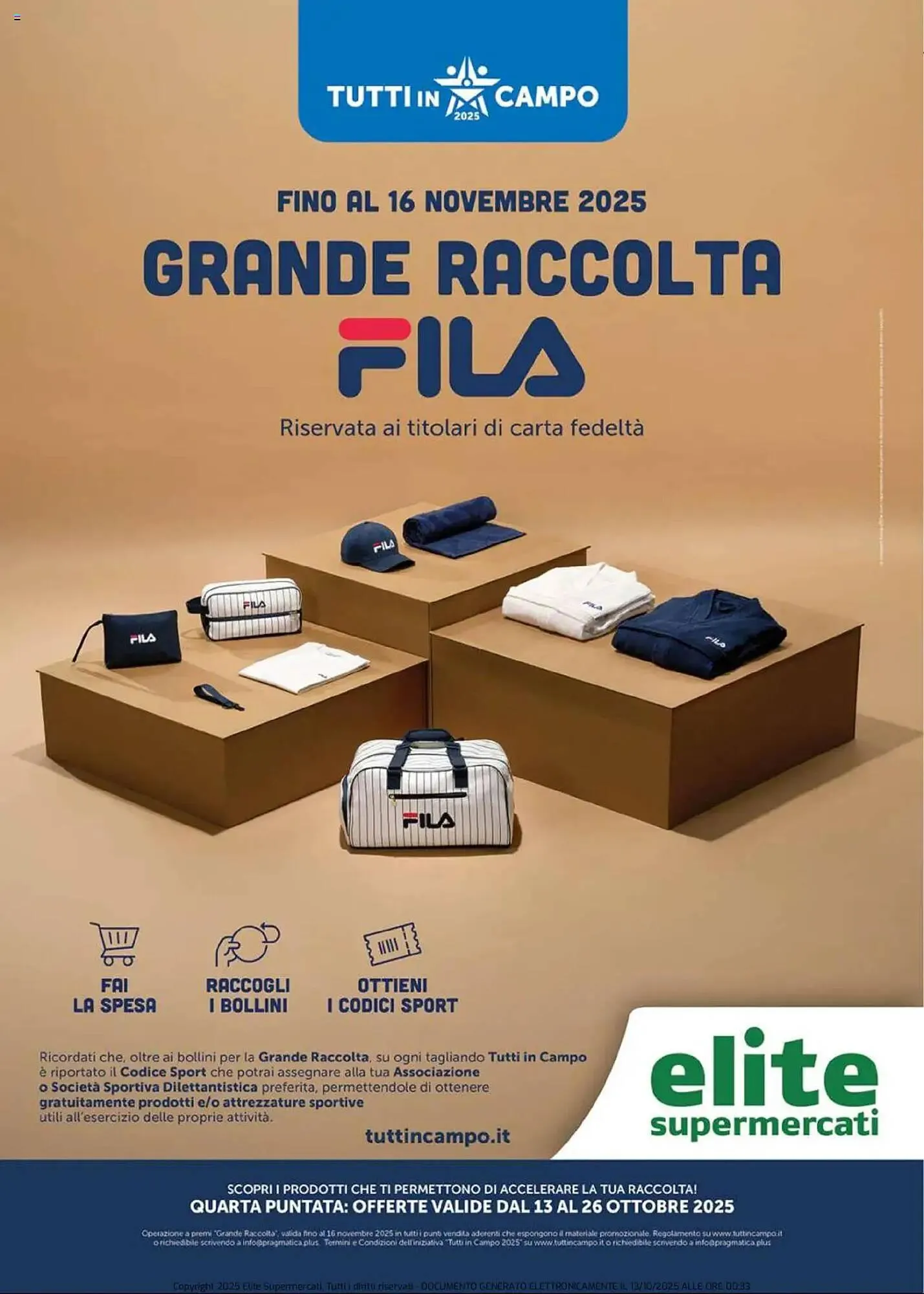 Volantino Elite da 13 ottobre a 26 ottobre di 2025 - Pagina del volantino 1