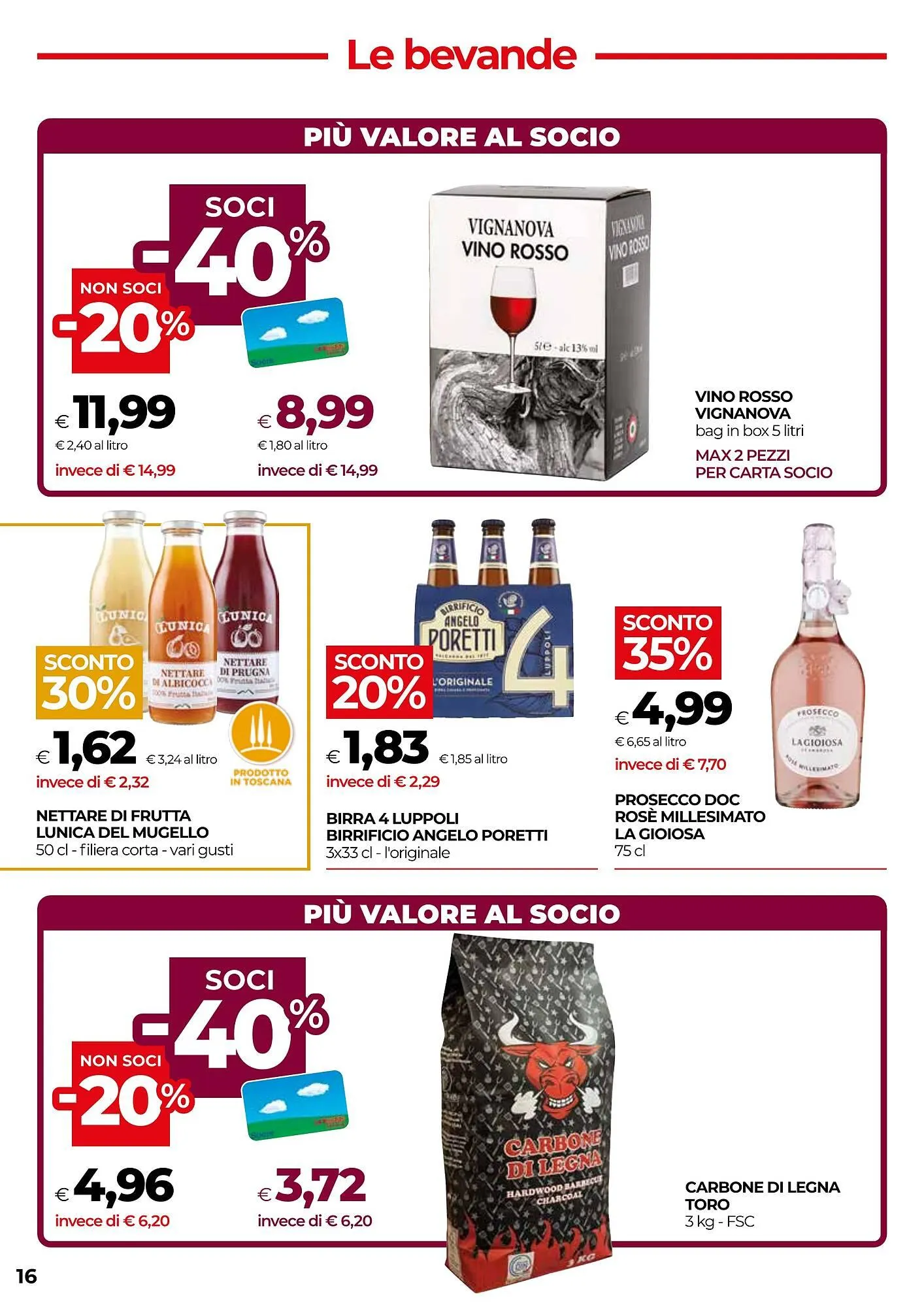 Volantino Unicoop da 20 marzo a 2 aprile di 2025 - Pagina del volantino 16