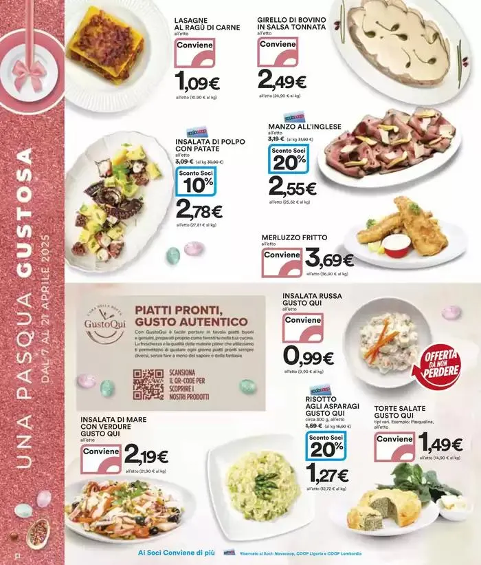 40 prodotti al 40% di sconto da 7 aprile a 21 aprile di 2025 - Pagina del volantino 8