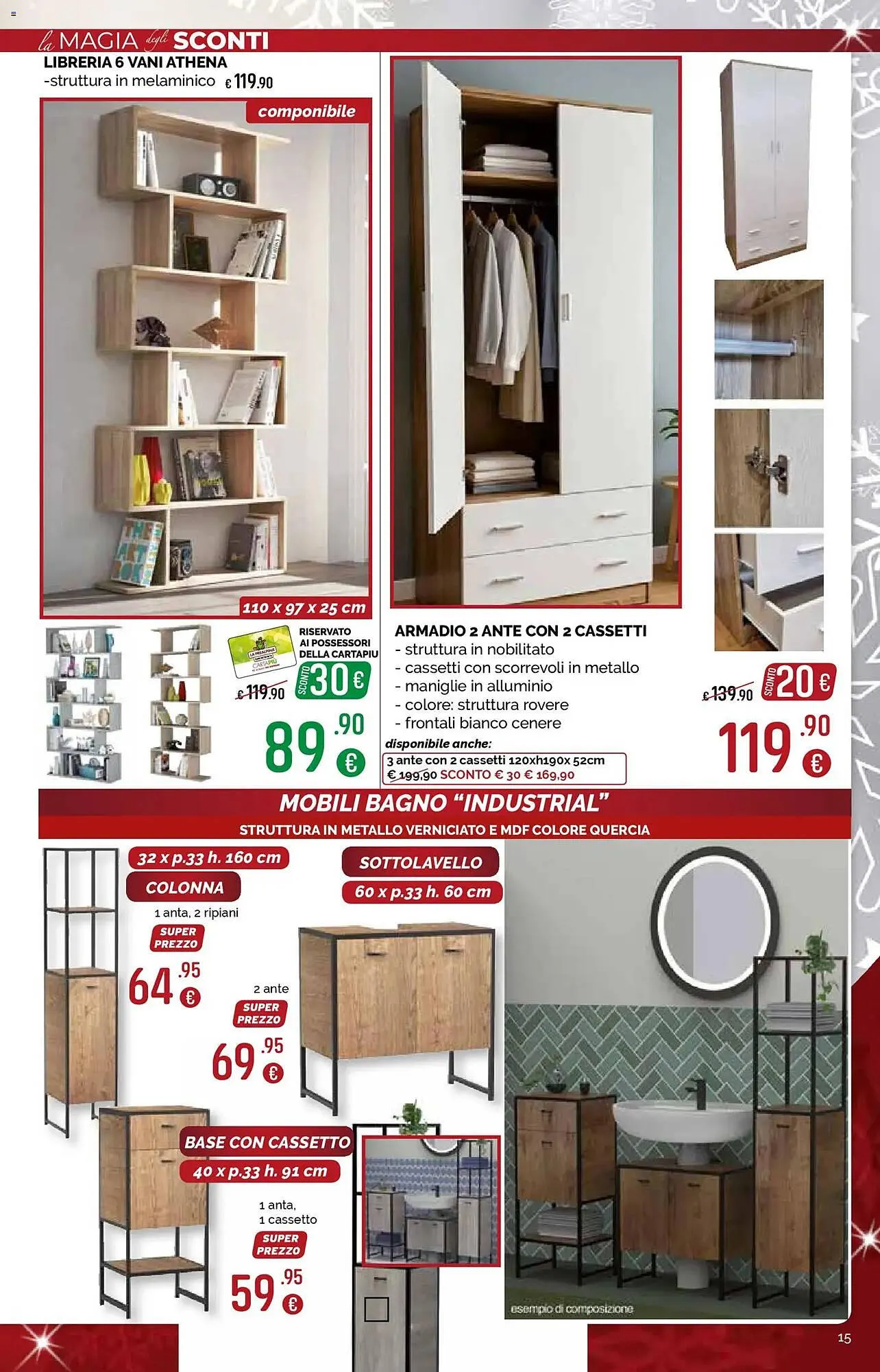 Volantino La Prealpina da 28 novembre a 24 dicembre di 2025 - Pagina del volantino 15