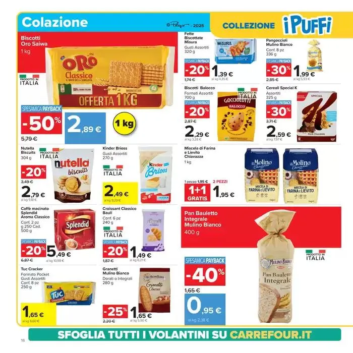Collezione i puffi  da 5 maggio a 15 maggio di 2025 - Pagina del volantino 16