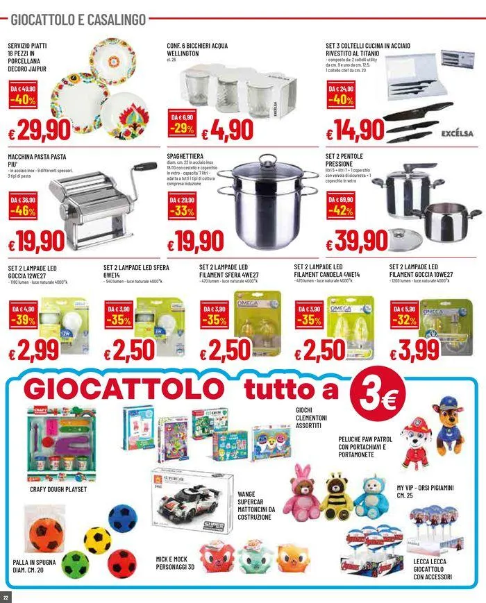 Sconti fino al 50% da 19 settembre a 2 ottobre di 2024 - Pagina del volantino 22