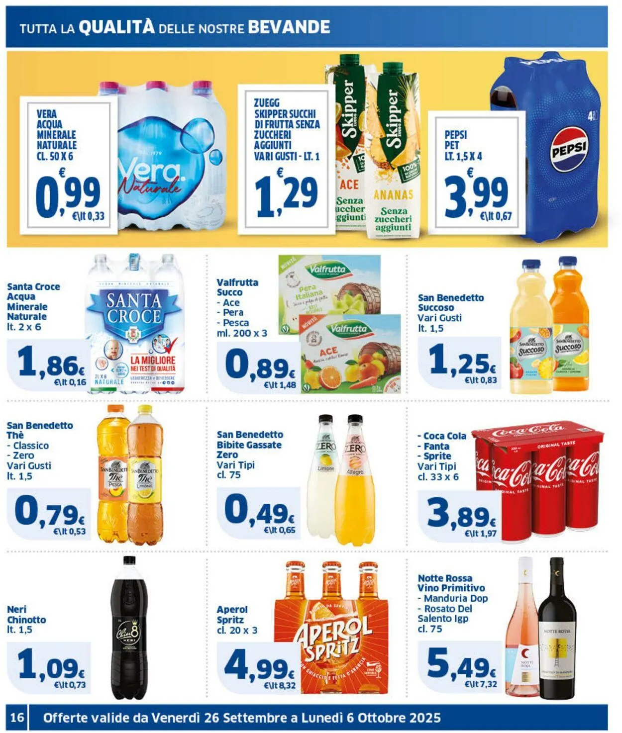 Sigma - Roma Volantino attuale da 26 settembre a 6 ottobre di 2025 - Pagina del volantino 16