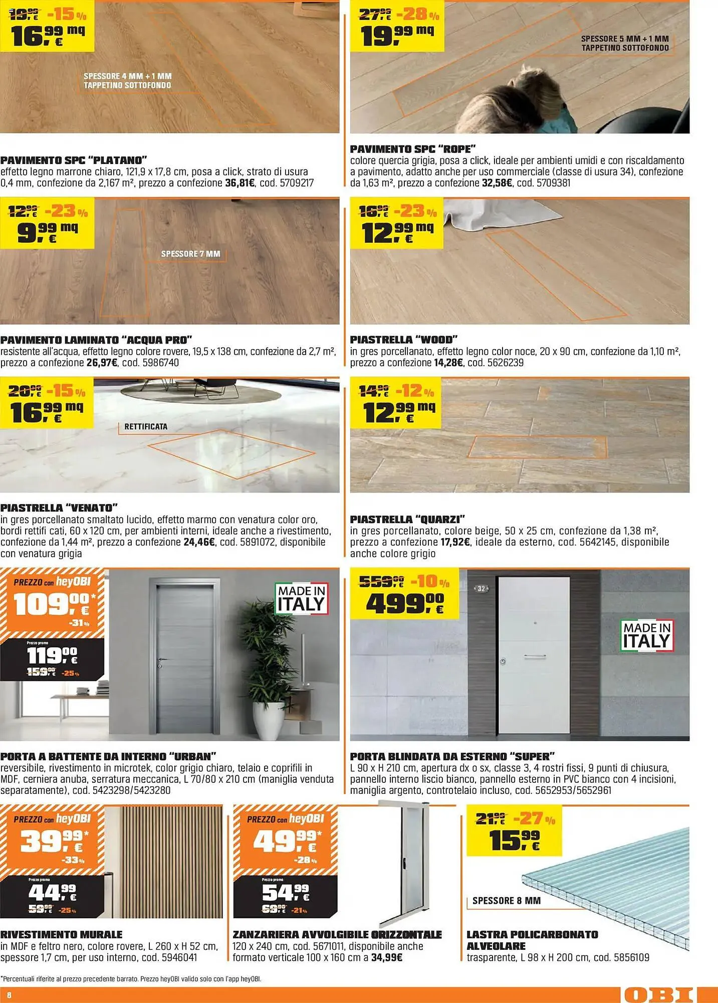 Volantino OBI da 2 aprile a 3 maggio di 2026 - Pagina del volantino 8