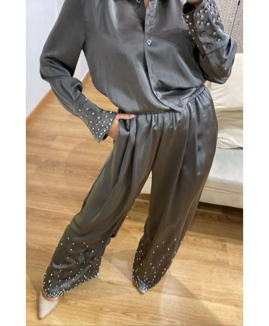 Pantalone swarovski