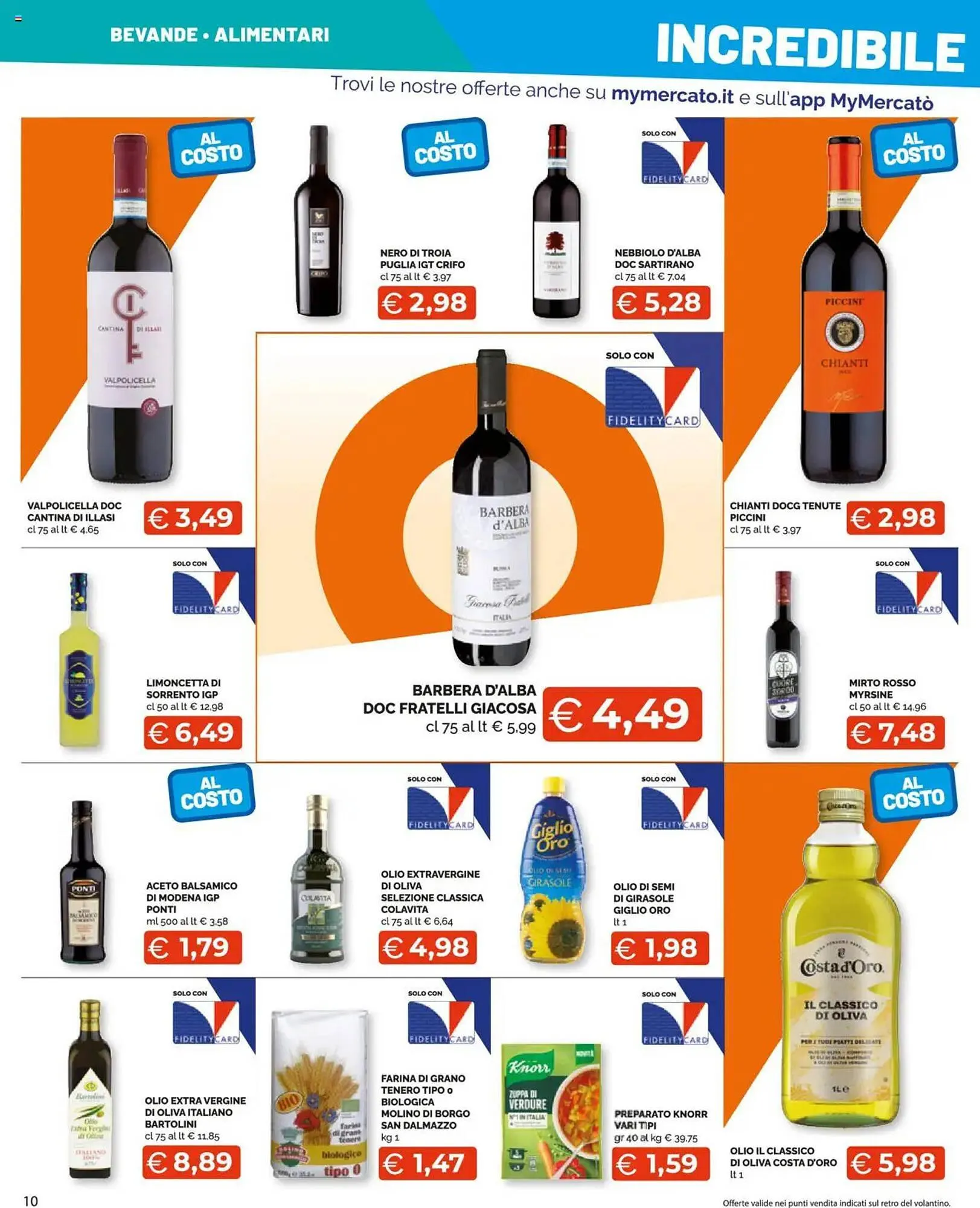 Volantino Mercatò Extra da 7 gennaio a 19 gennaio di 2025 - Pagina del volantino 10