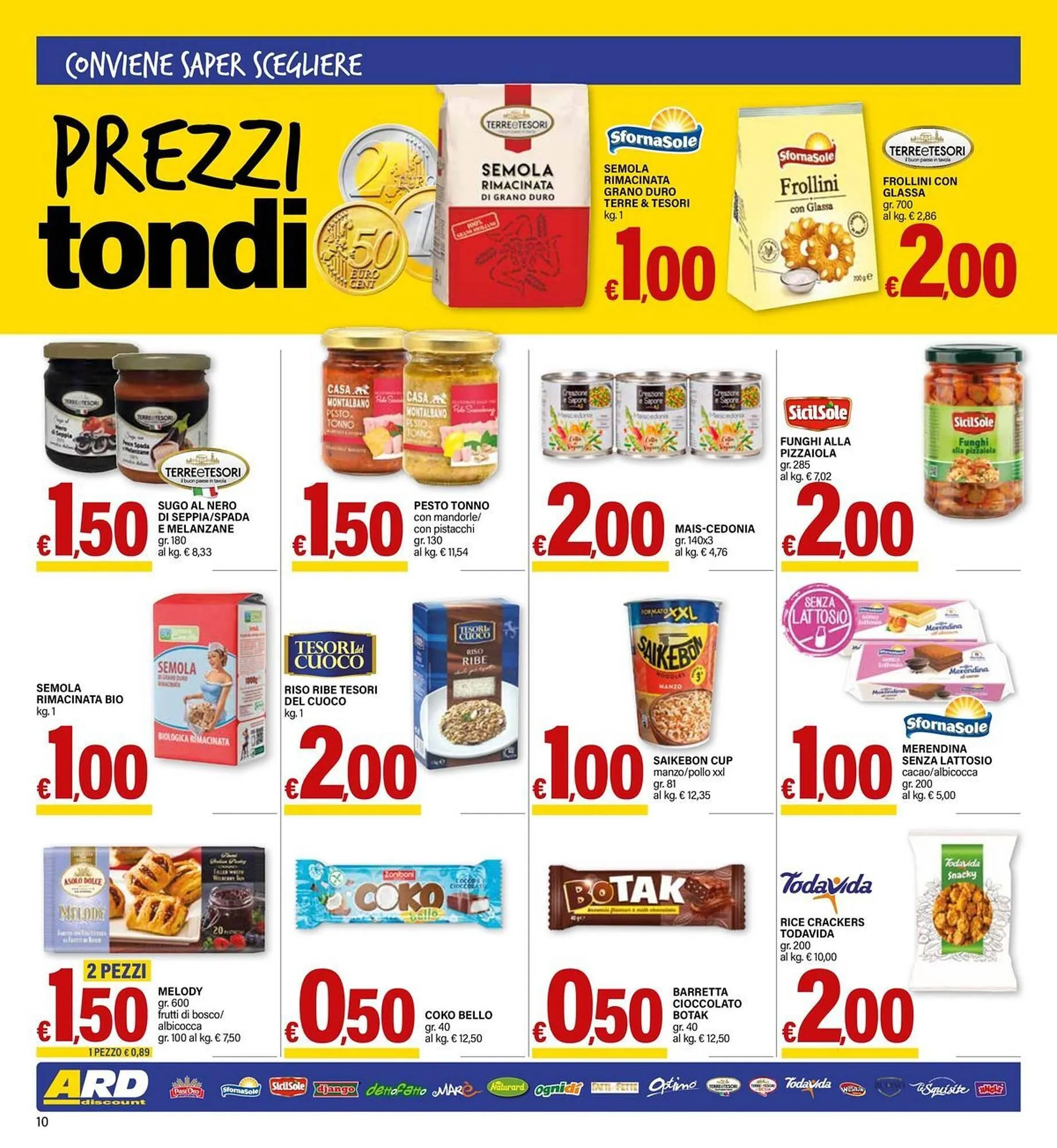 Volantino Ard Discount da 14 ottobre a 23 ottobre di 2024 - Pagina del volantino 10