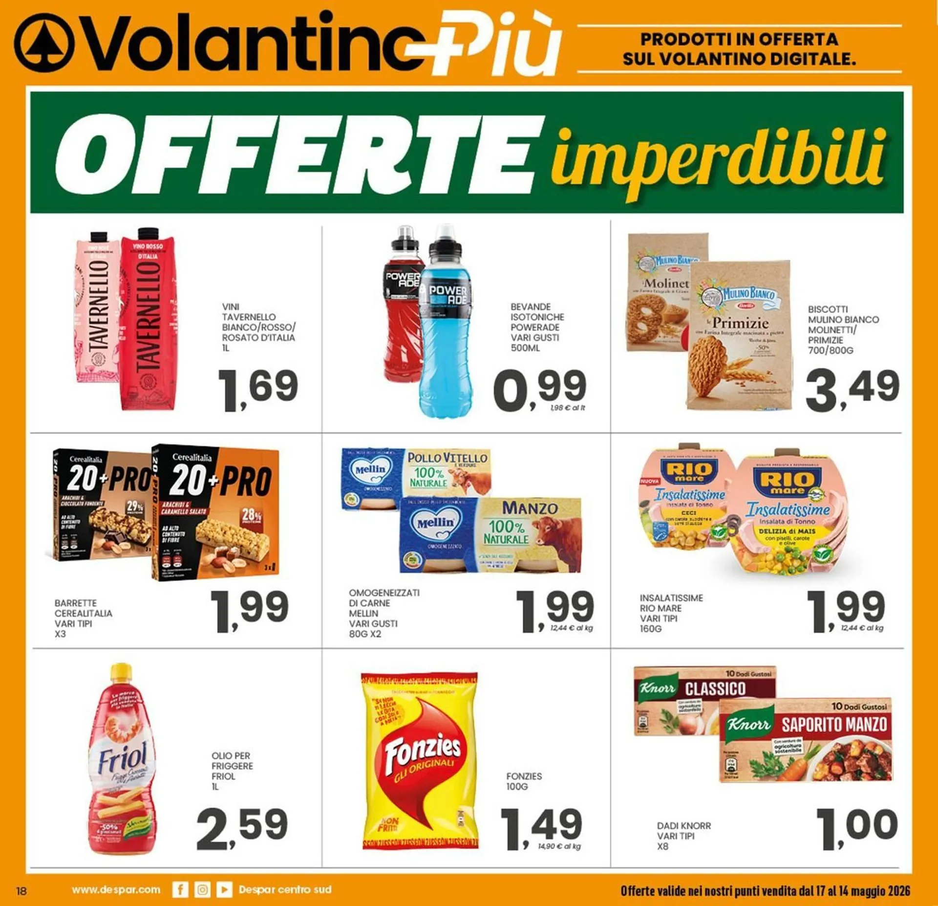 Volantino Despar da 7 maggio a 14 maggio di 2026 - Pagina del volantino 17