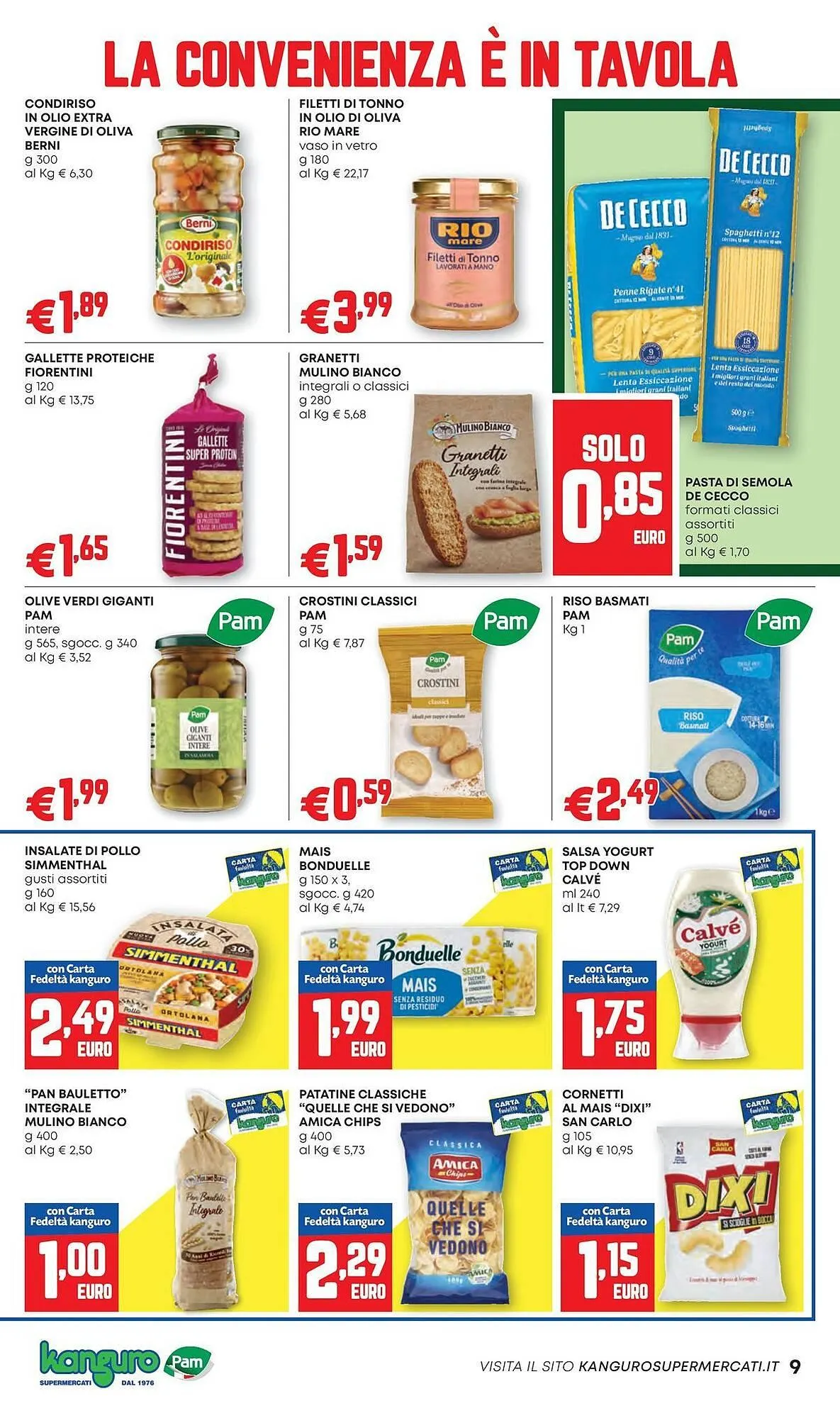 Volantino Kanguro da 10 luglio a 23 luglio di 2025 - Pagina del volantino 9