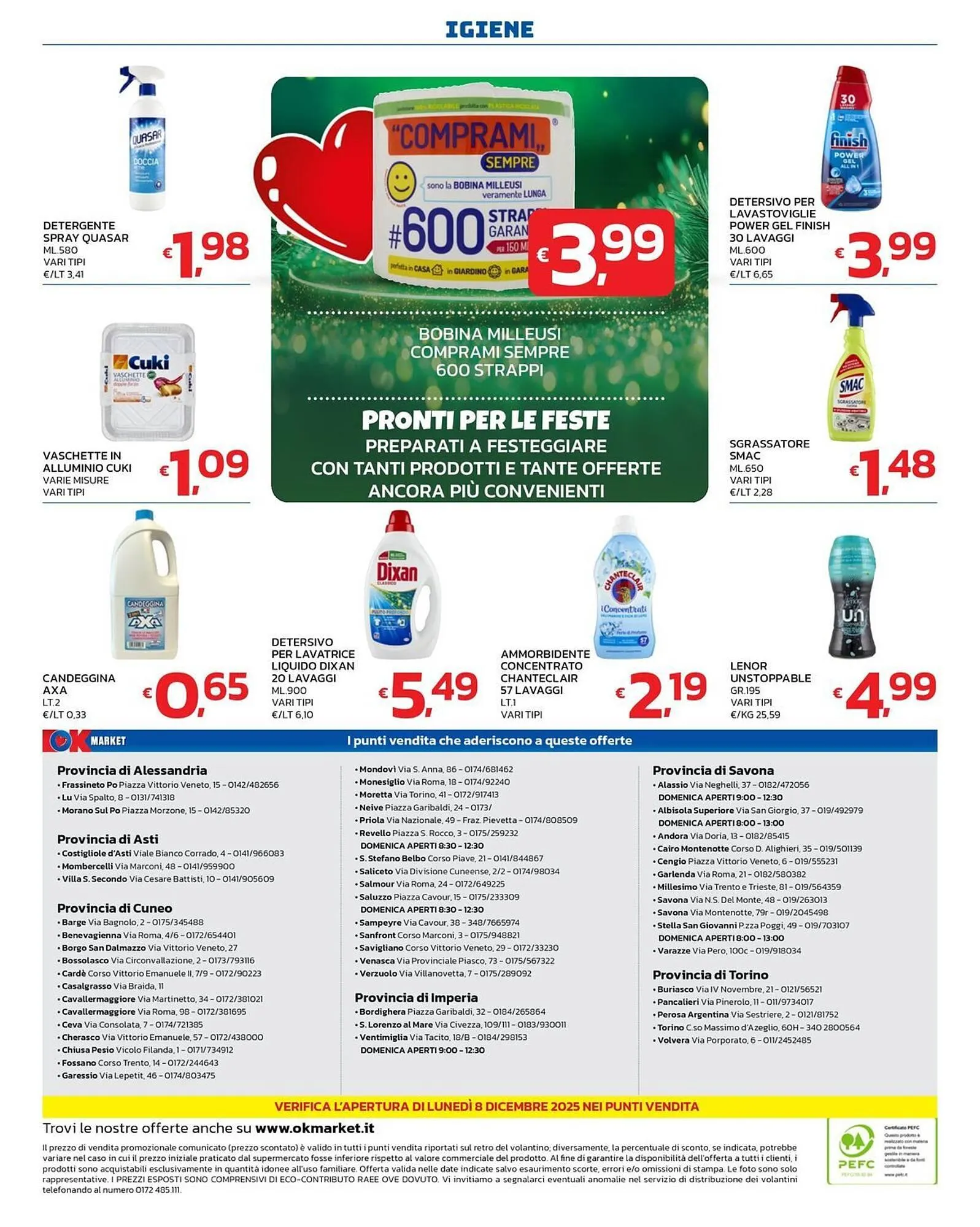 Volantino Ok Market da 24 novembre a 8 dicembre di 2025 - Pagina del volantino 8