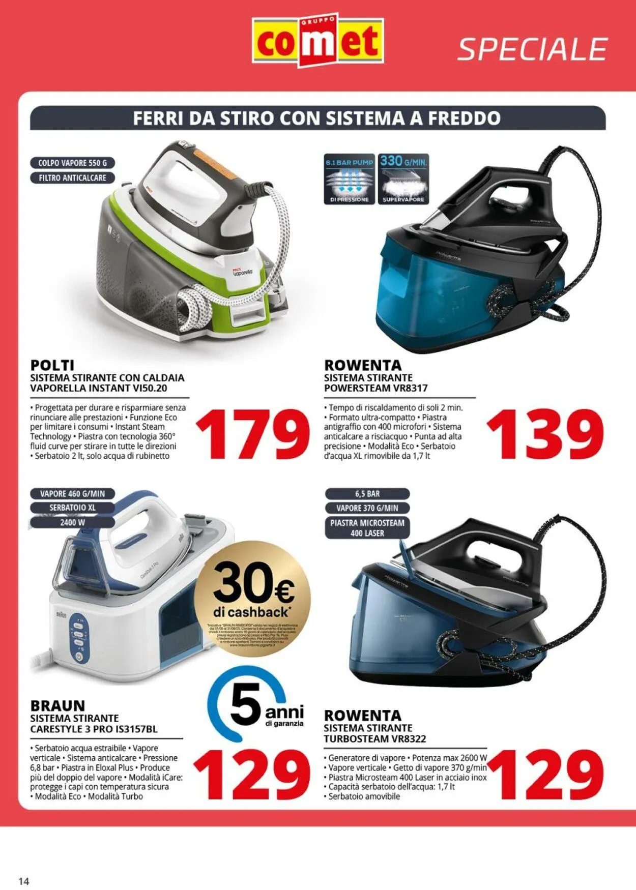 Comet Volantino attuale da 6 giugno a 18 giugno di 2025 - Pagina del volantino 14