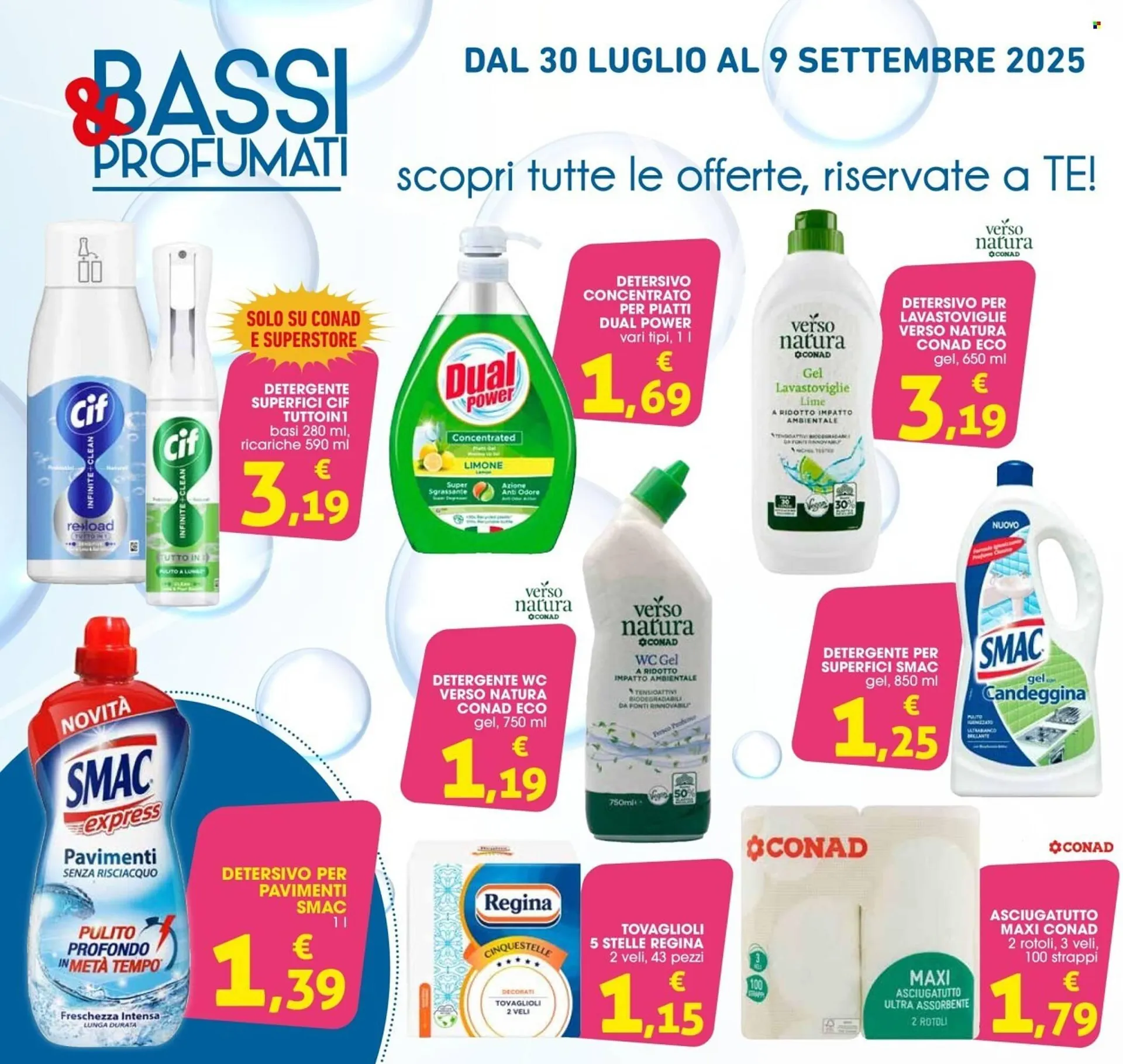 Volantino Conad da 30 luglio a 9 settembre di 2025 - Pagina del volantino 4