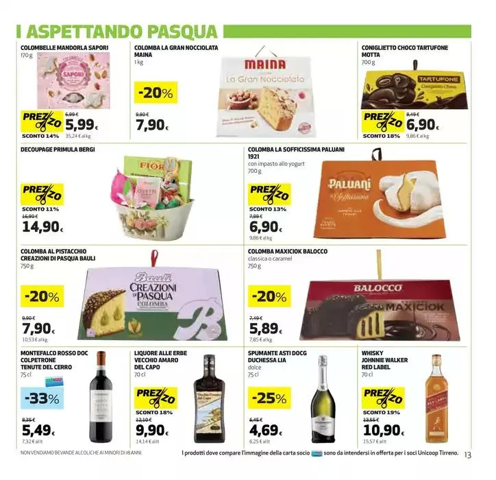 Sconti fino al 50% da 27 marzo a 9 aprile di 2025 - Pagina del volantino 13