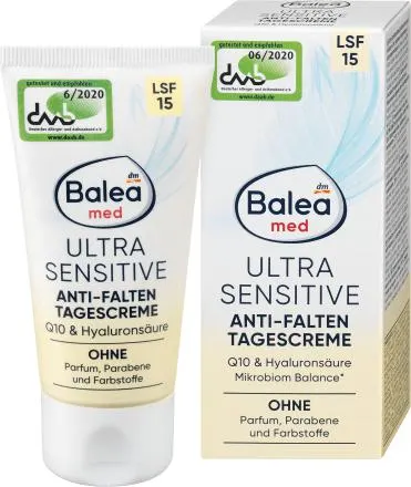 Crema da giorno antirughe ultra sensitive, 50 ml