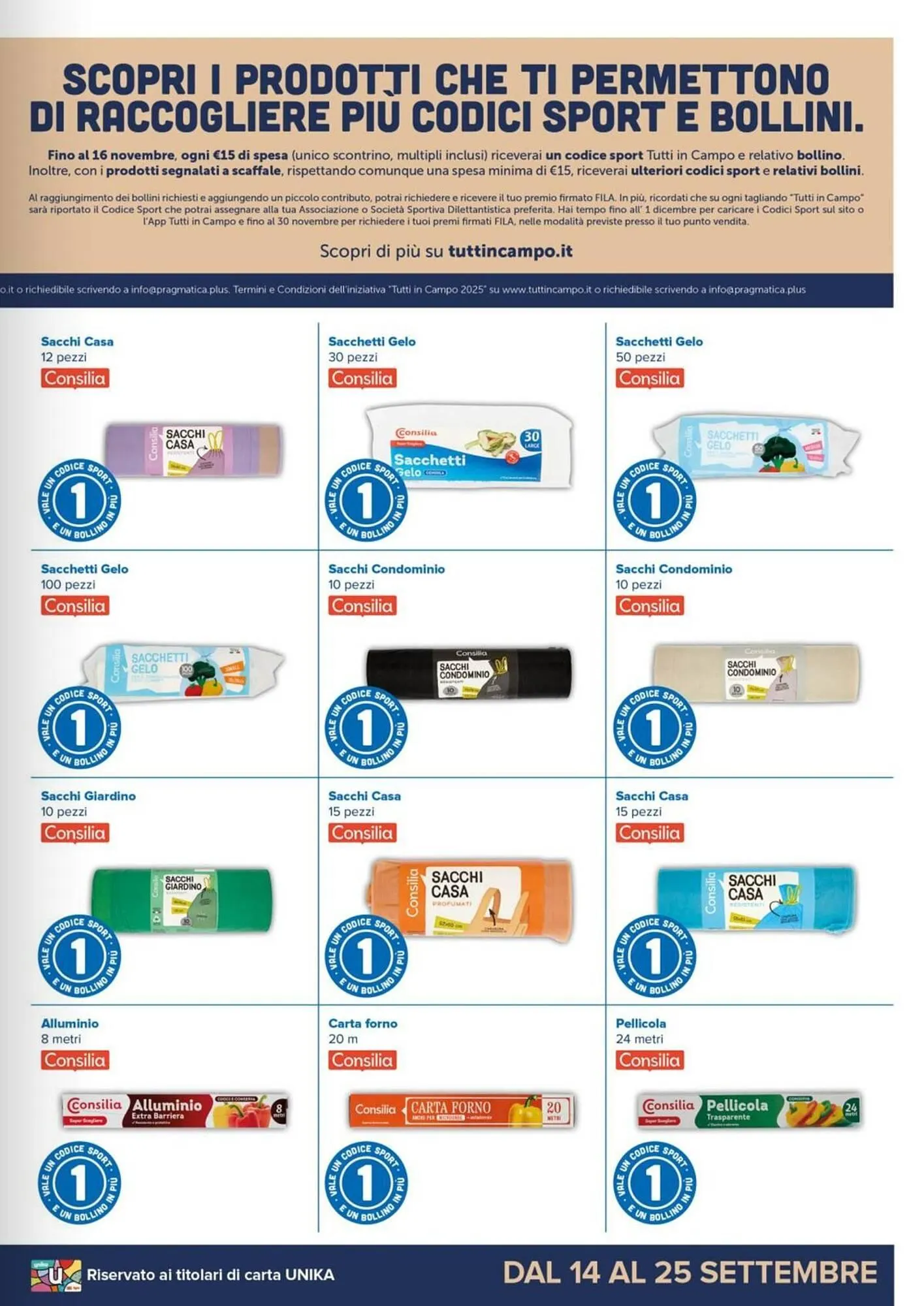 Volantino Oasi da 15 settembre a 16 novembre di 2025 - Pagina del volantino 21