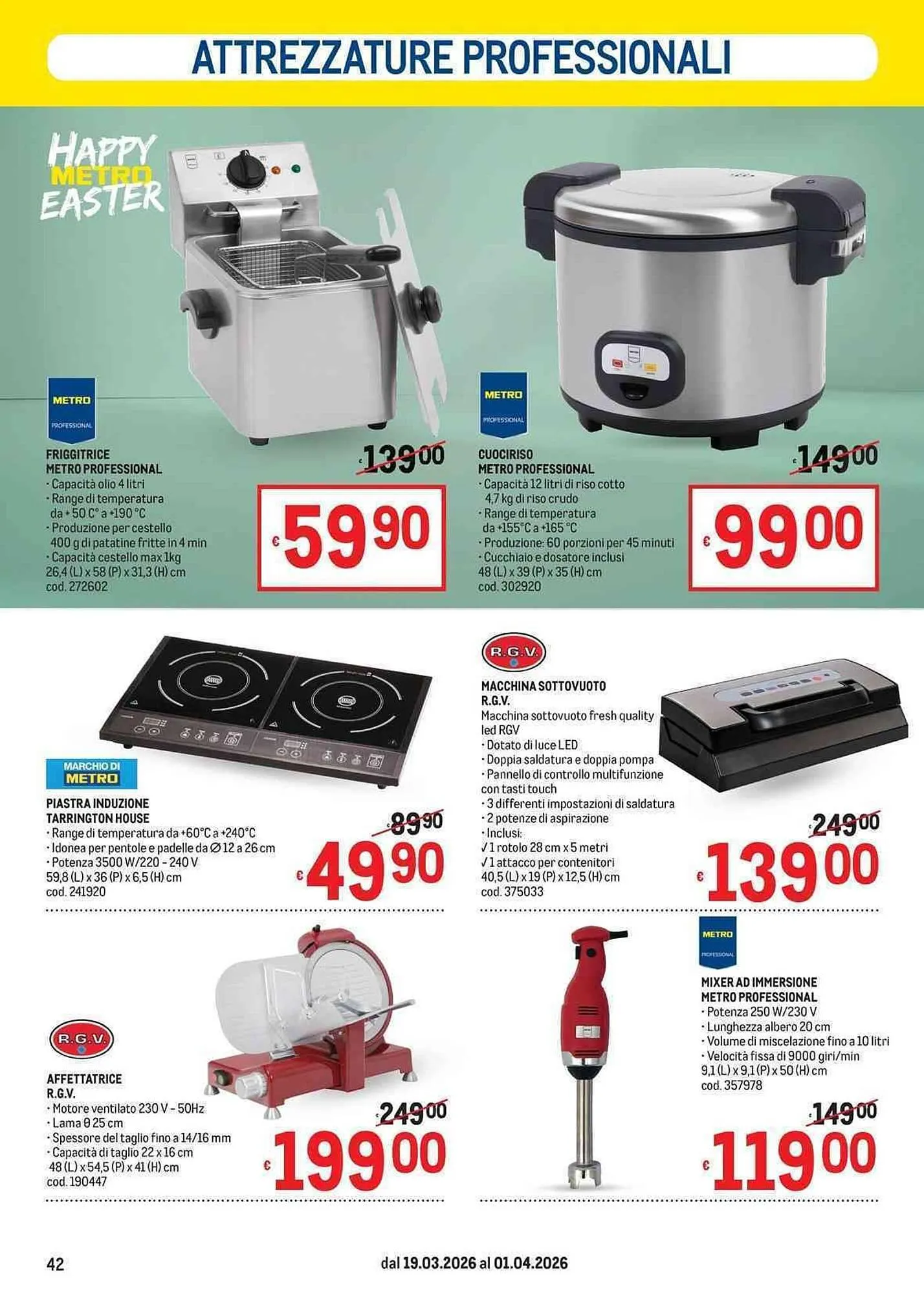 Volantino Metro da 19 marzo a 1 aprile di 2026 - Pagina del volantino 42