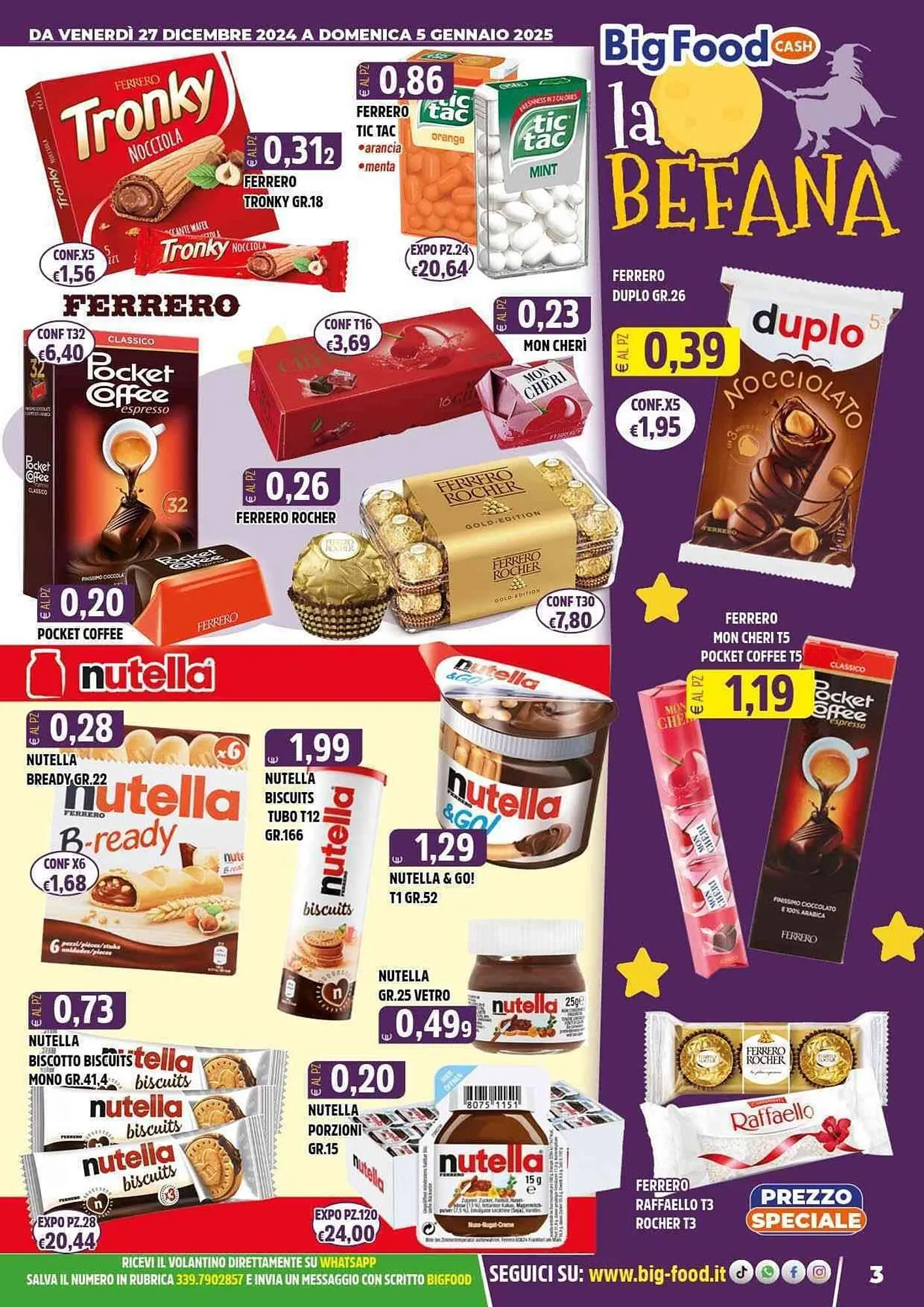 Volantino Big Food da 27 dicembre a 5 gennaio di 2025 - Pagina del volantino 3