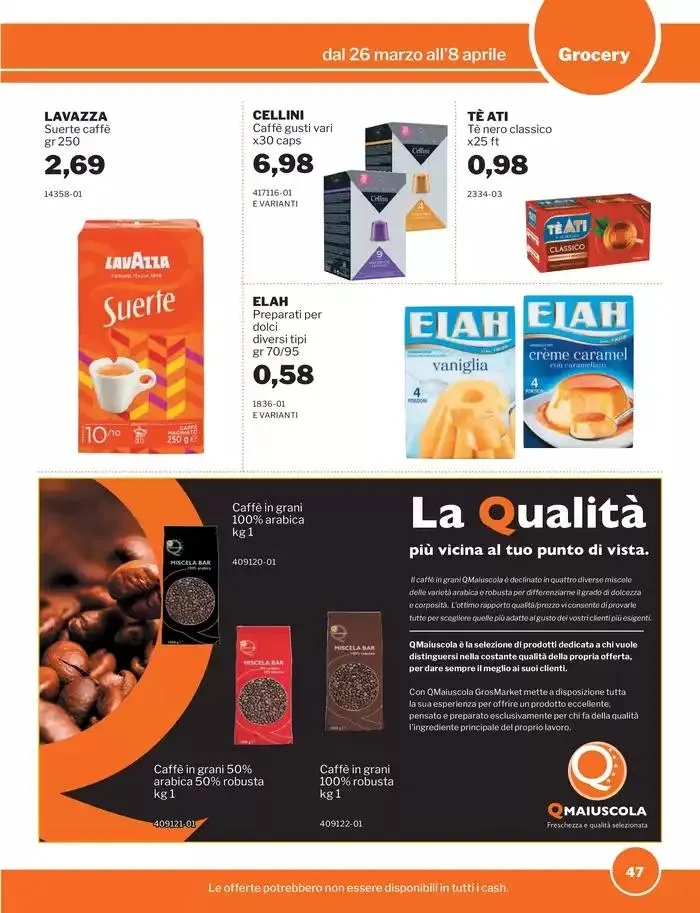 Food&Beverage da 26 marzo a 8 aprile di 2025 - Pagina del volantino 47