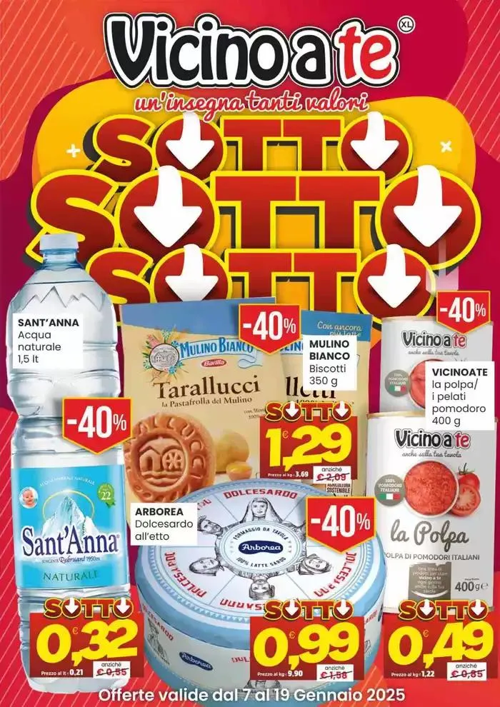 Sotto da 7 gennaio a 19 gennaio di 2025 - Pagina del volantino 1
